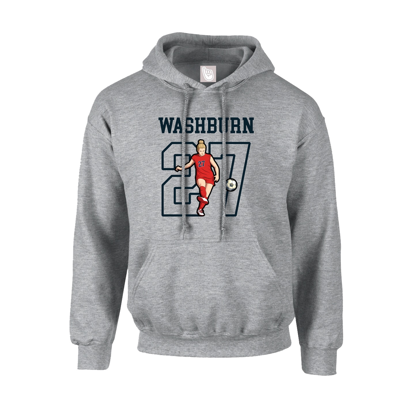 Youth Hoodie — Shirsey in Grey