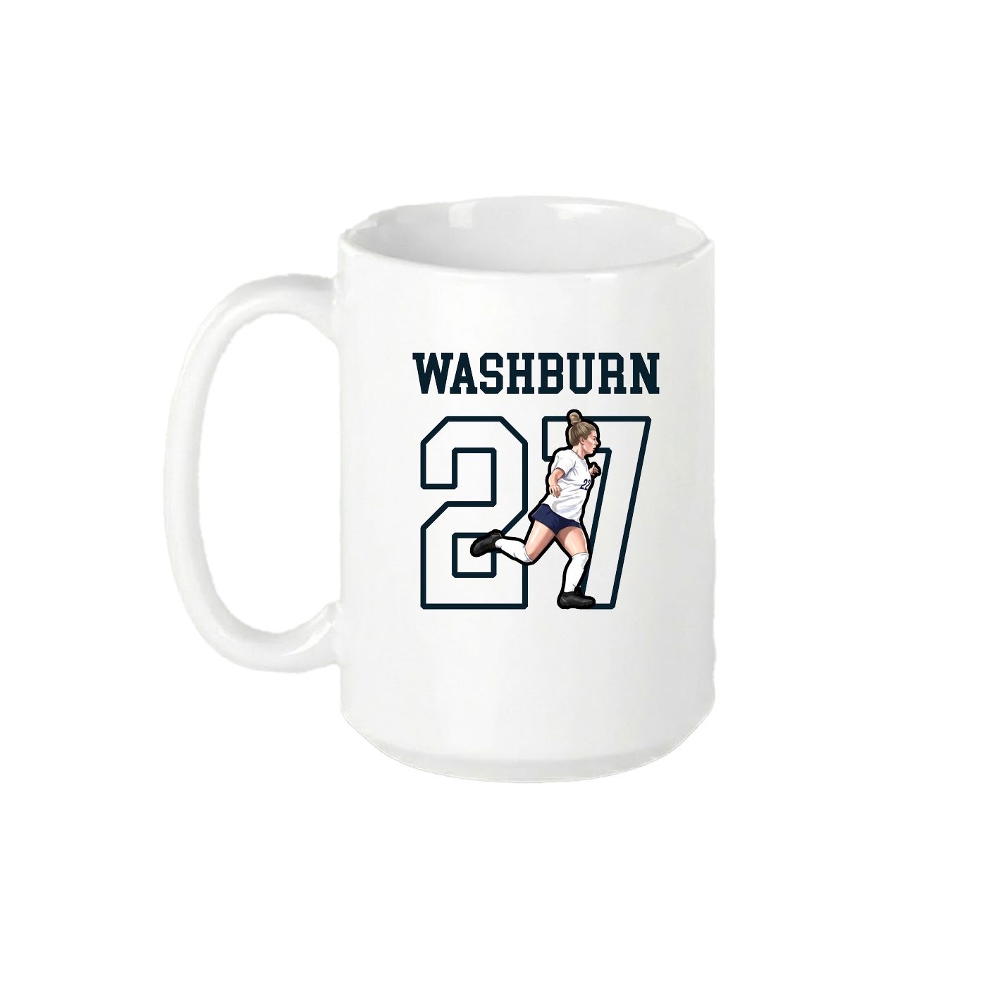 15oz Coffee Mug — Shirsey in White