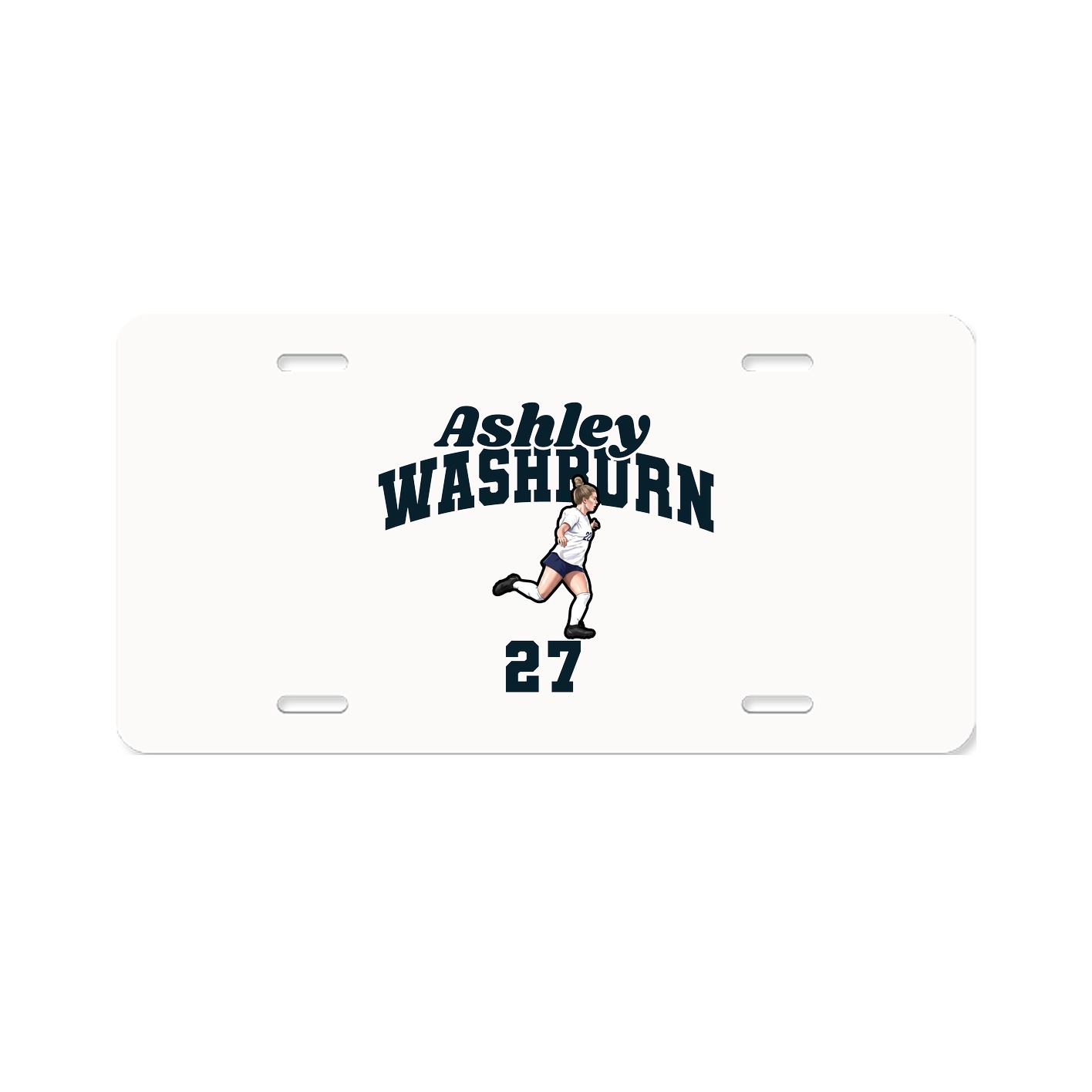 License Plate — Signature Arch in Classic
