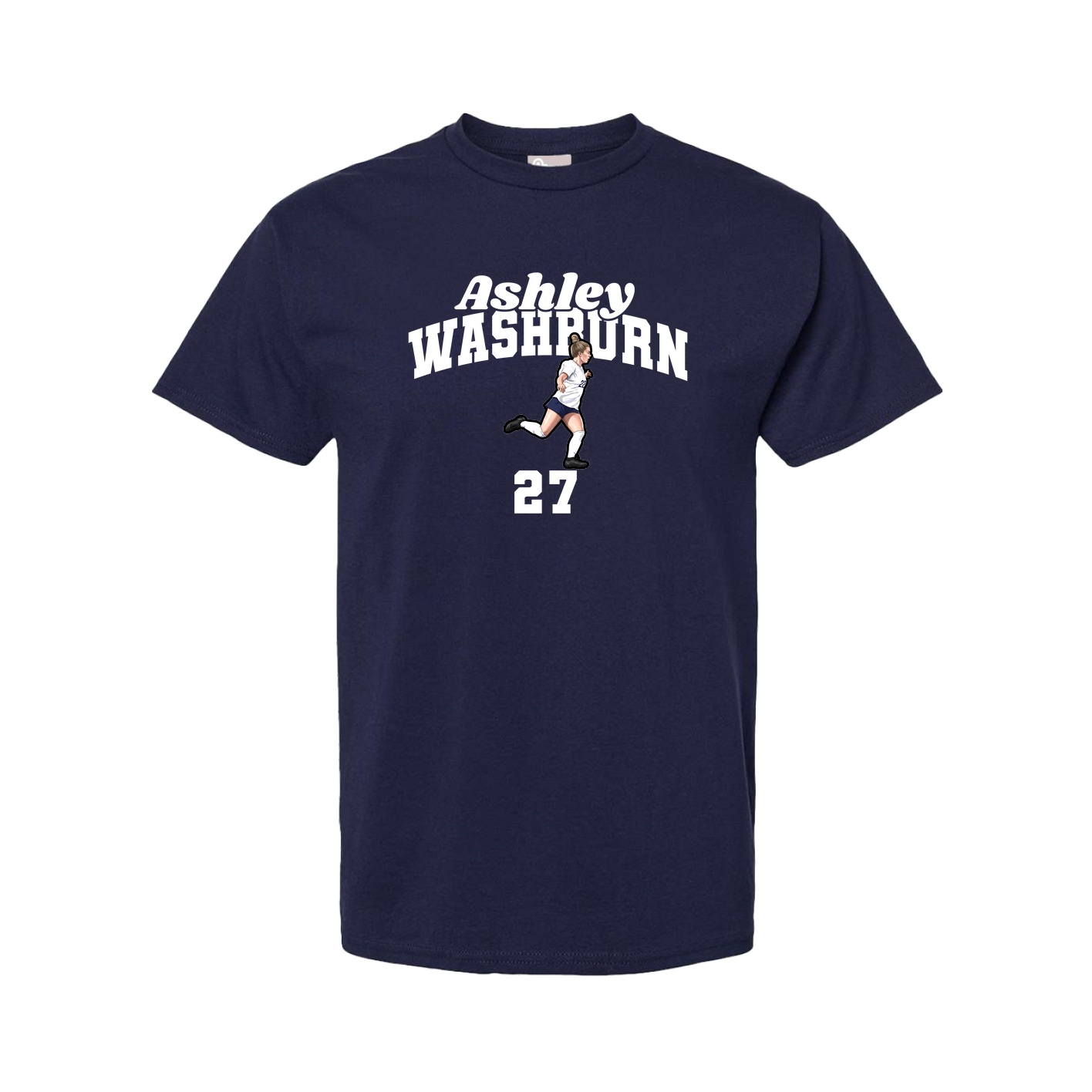 Tee — Signature Arch in Navy