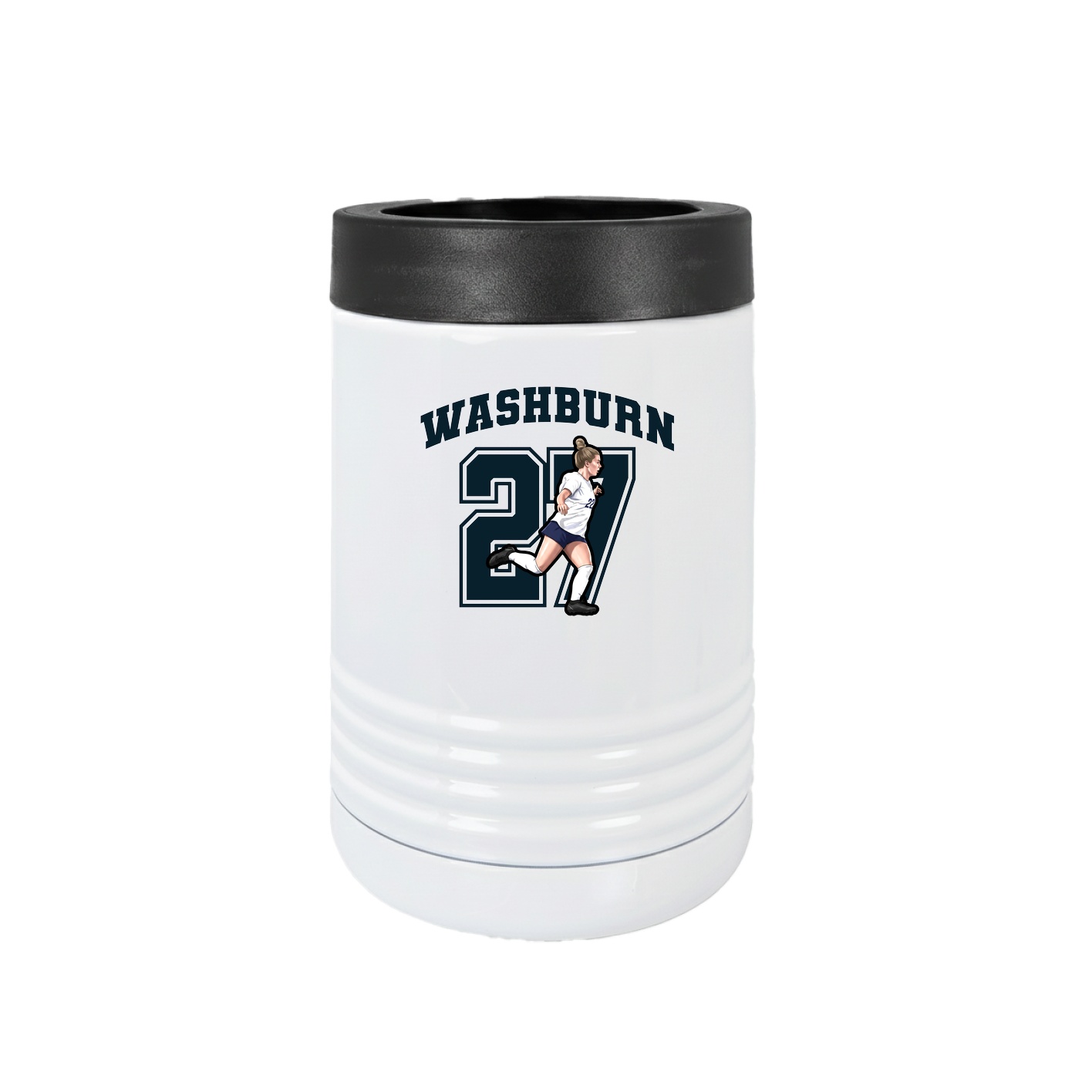Beverage Holder — Number in White