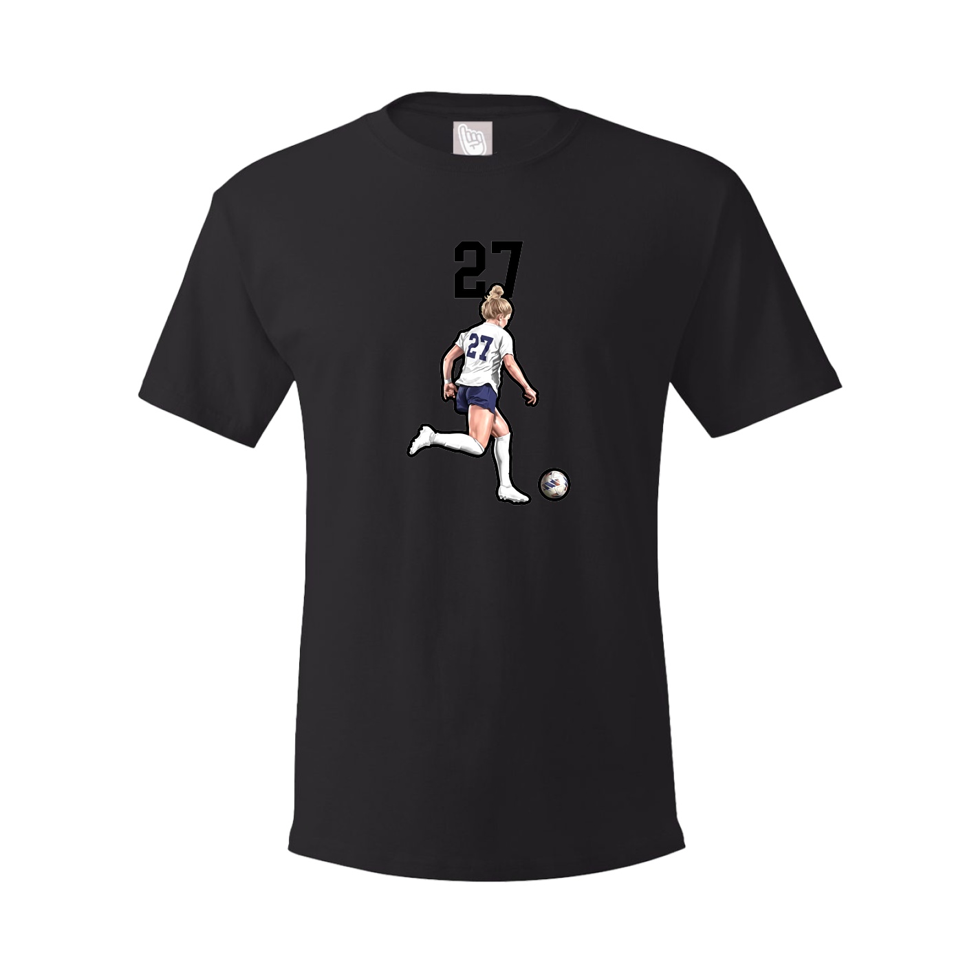 Tee — Number Top in Black