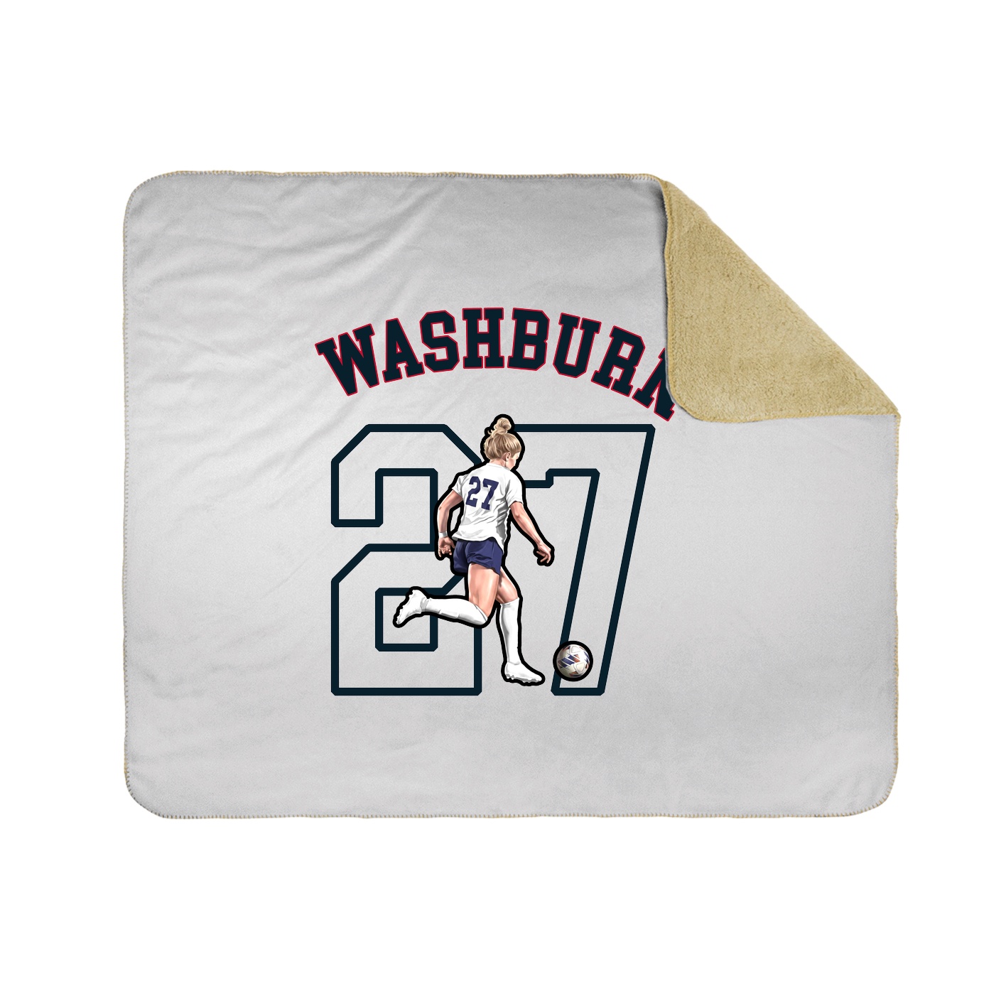 Throw Blanket — Shirsey Arch in White