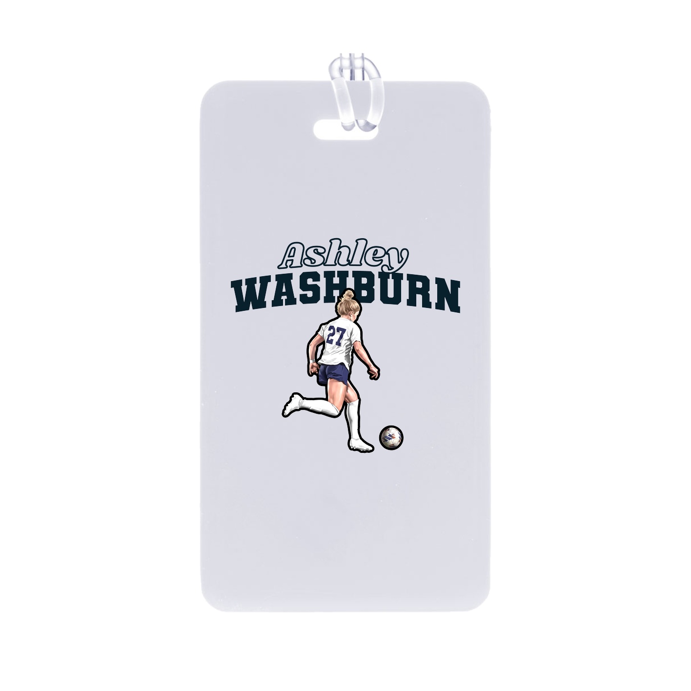 Bag Tag — Name Arch in Classic
