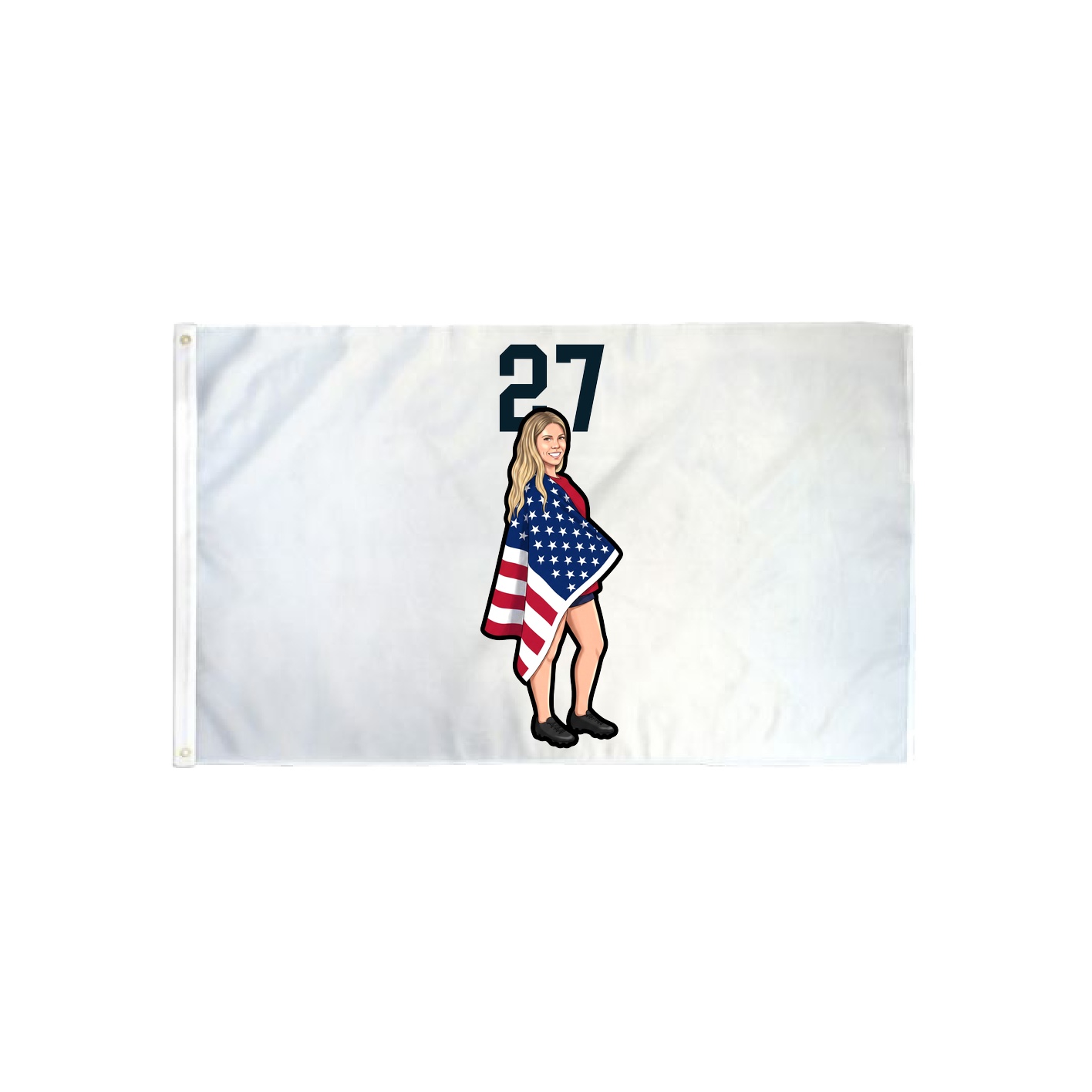 3x5 Flag — Number Top in Classic