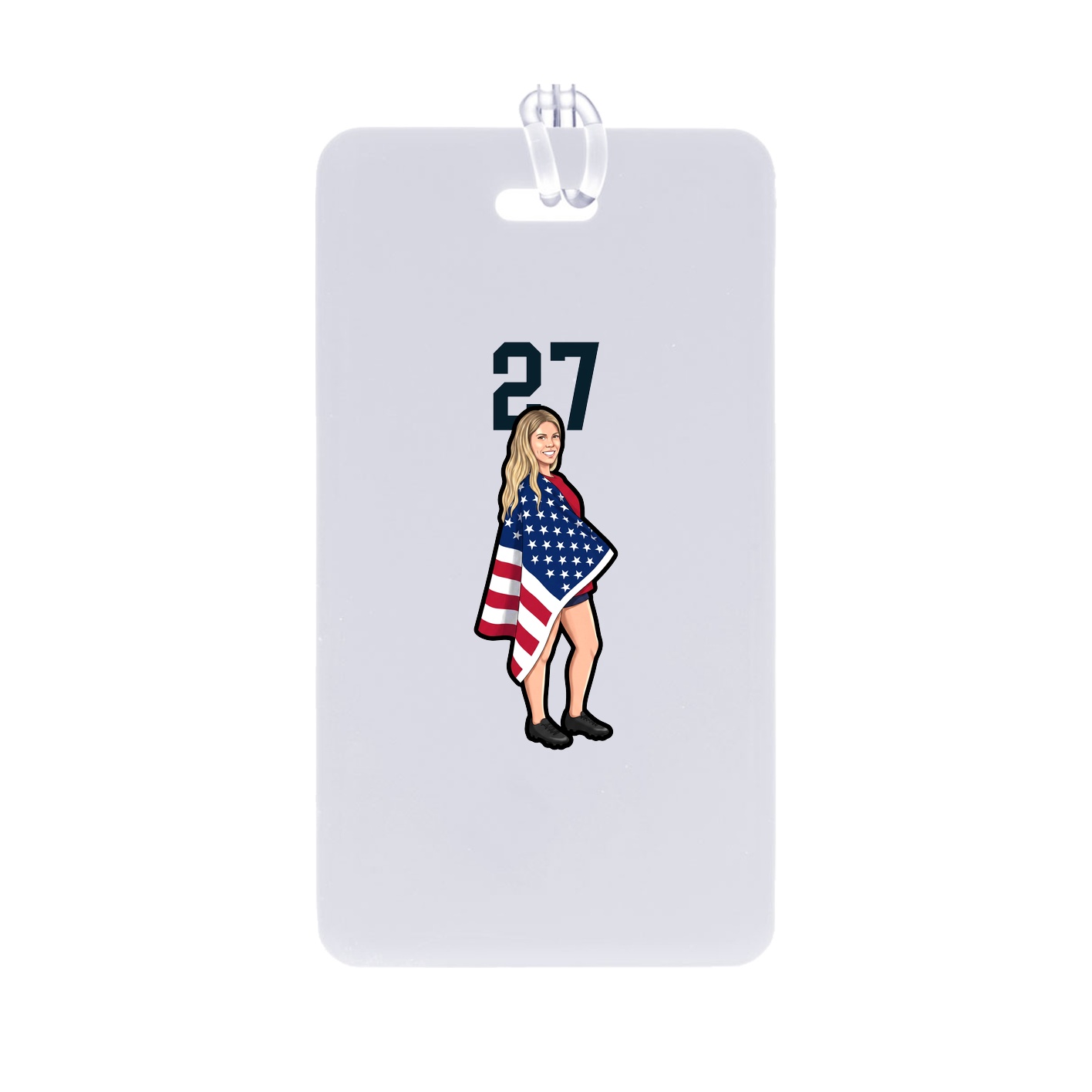 Bag Tag — Number Top in Classic