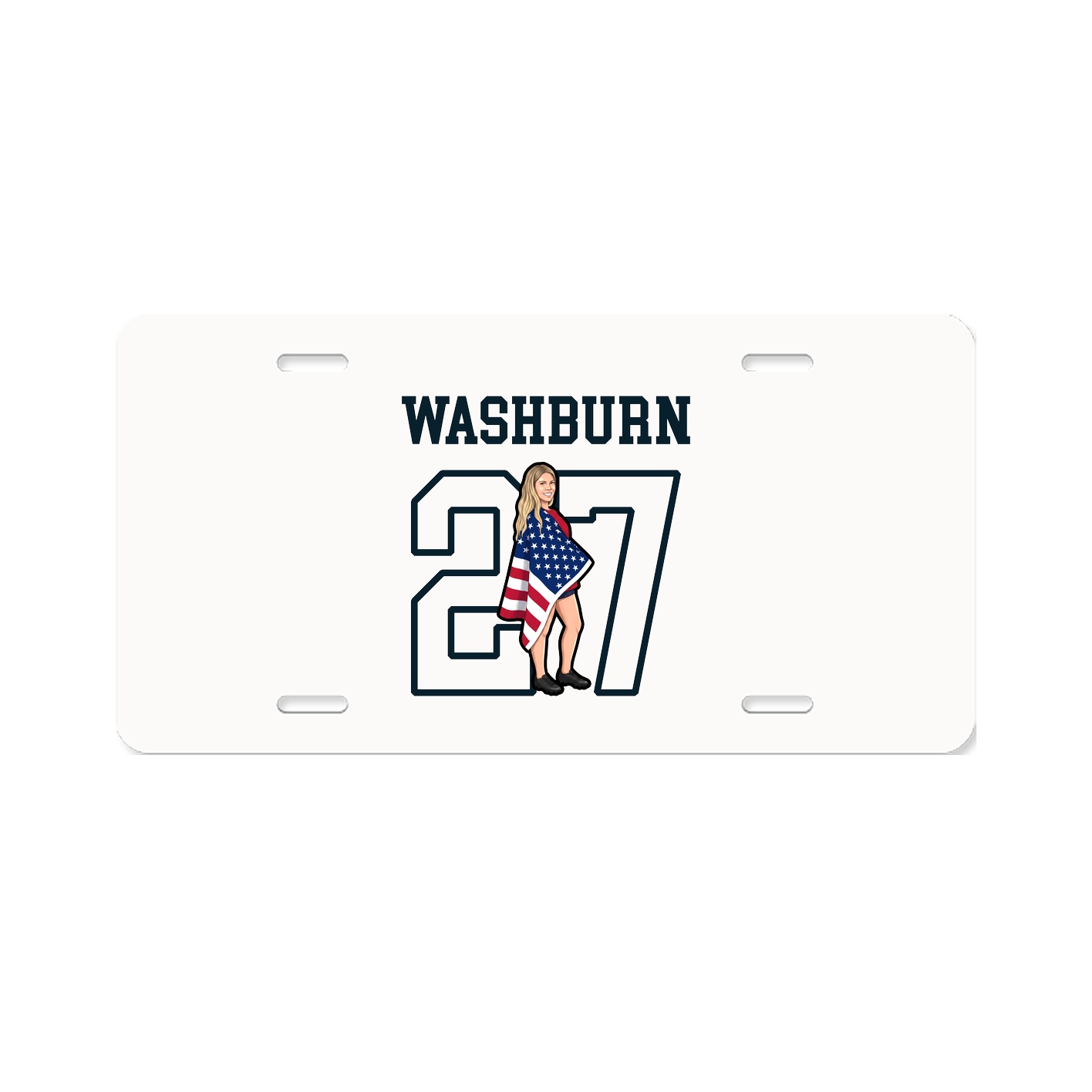 License Plate — Shirsey in Classic