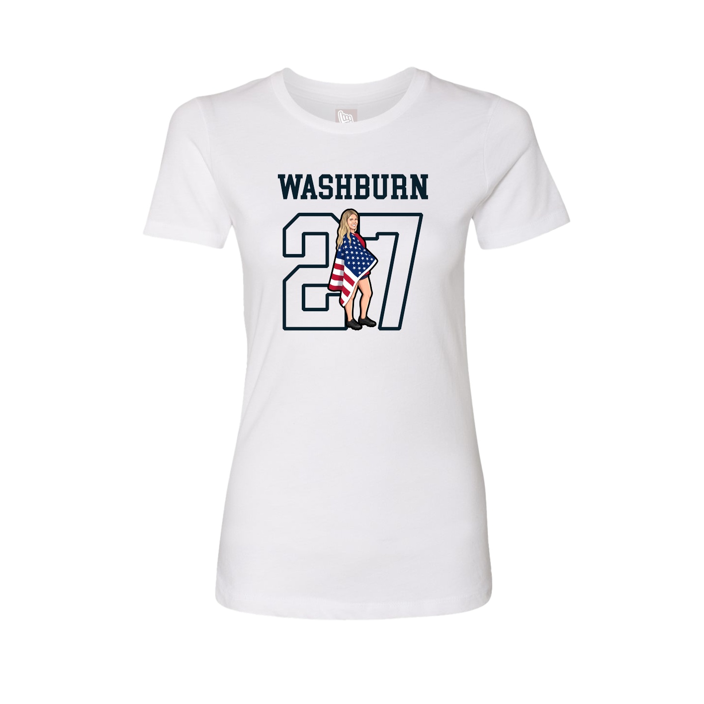 Fitted Women's Tee — Shirsey in White