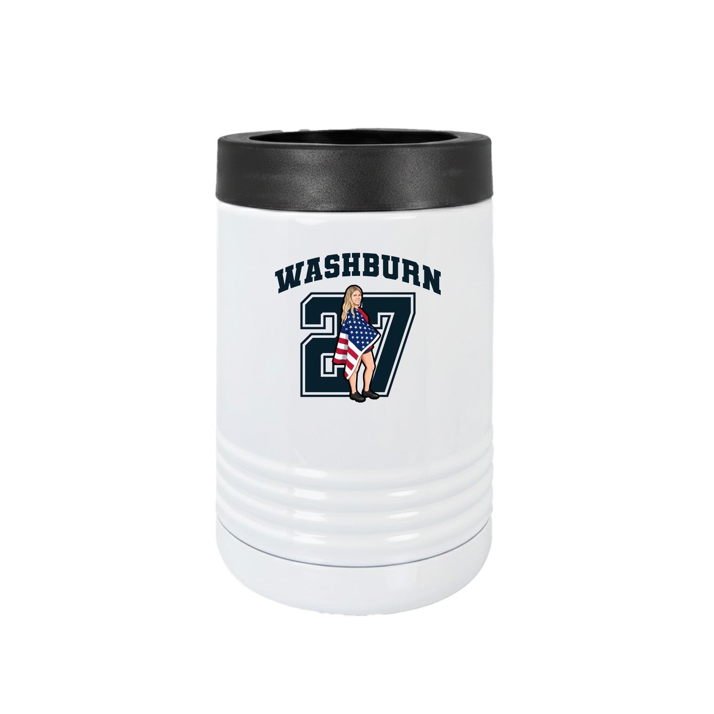Beverage Holder — Number in White