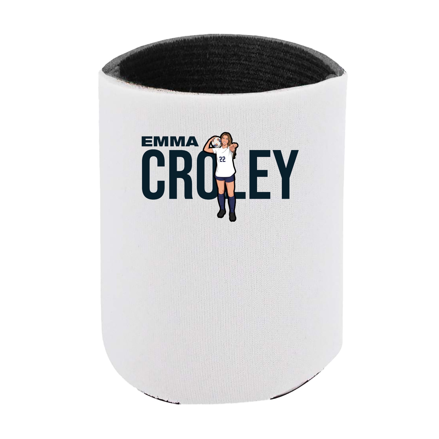 Can Holder — Player Name in White
