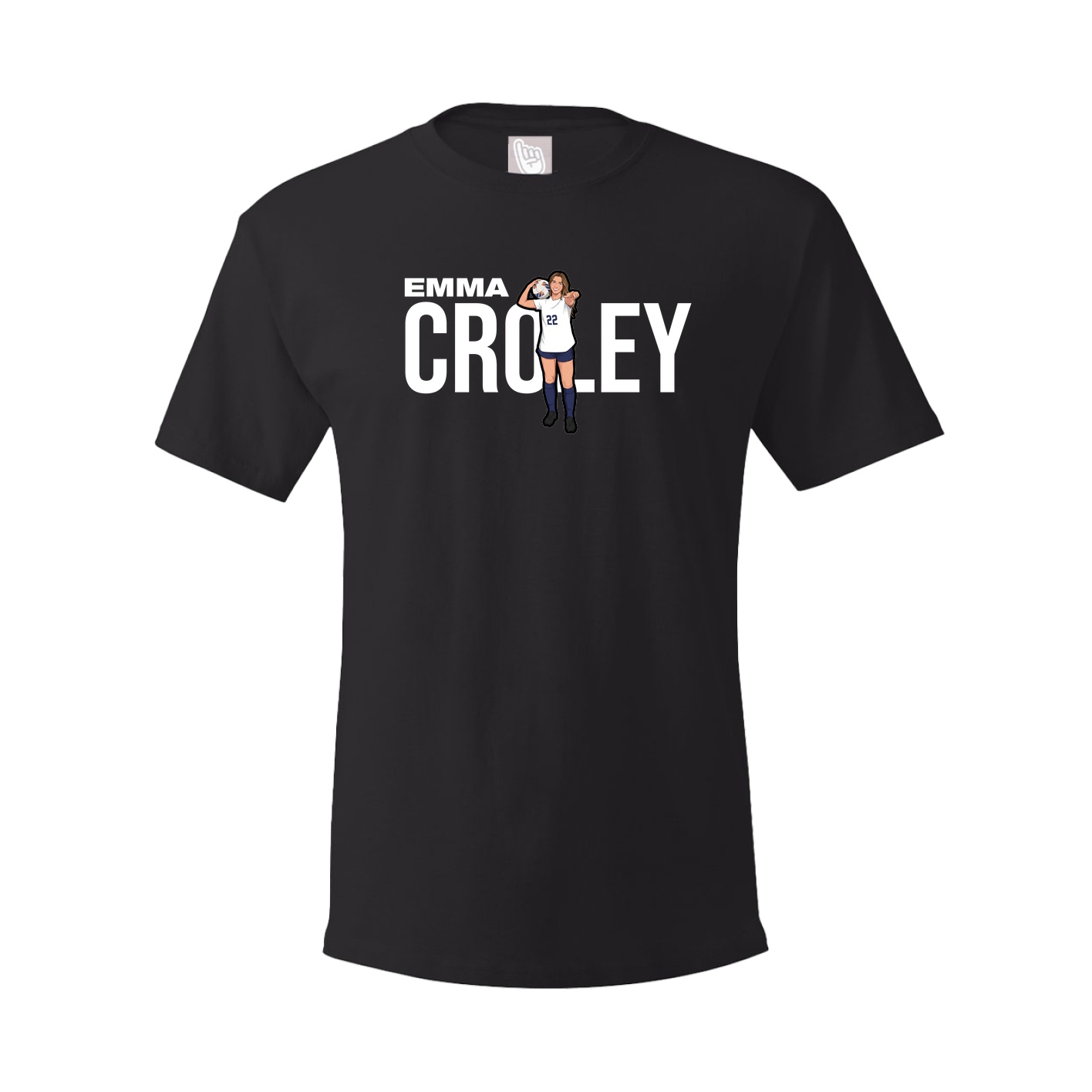 Tee — Player Name in Black