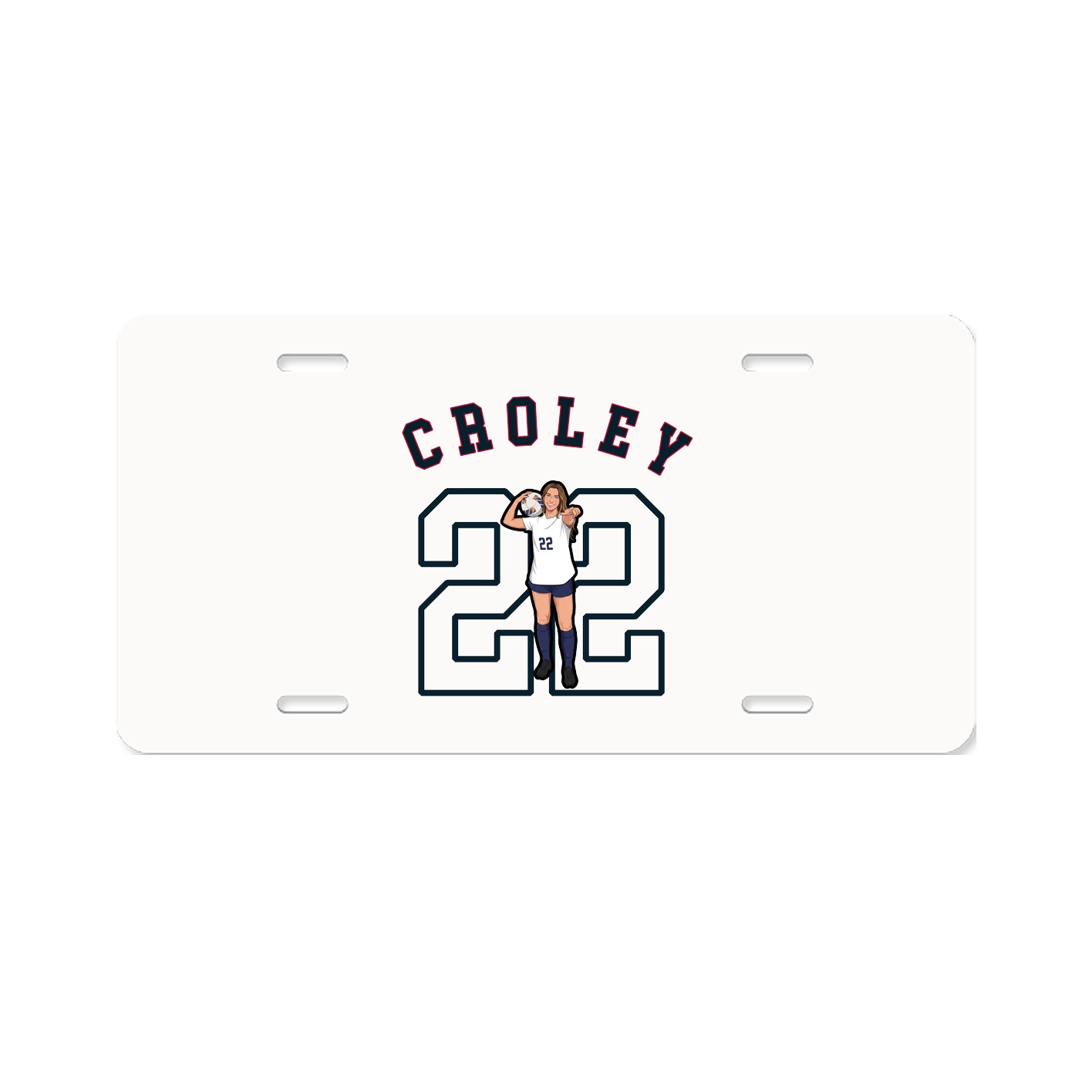 License Plate — Shirsey Arch in Classic
