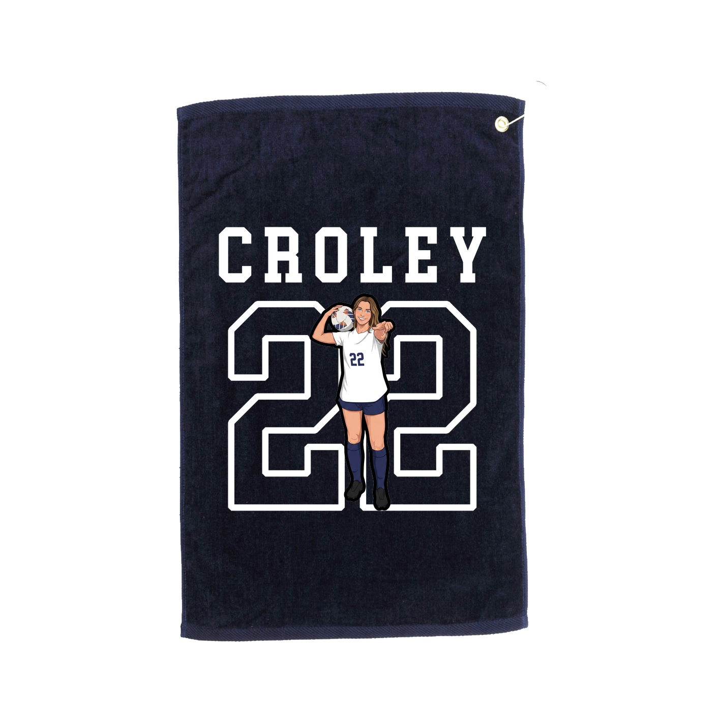 Golf Towel — Shirsey in Navy