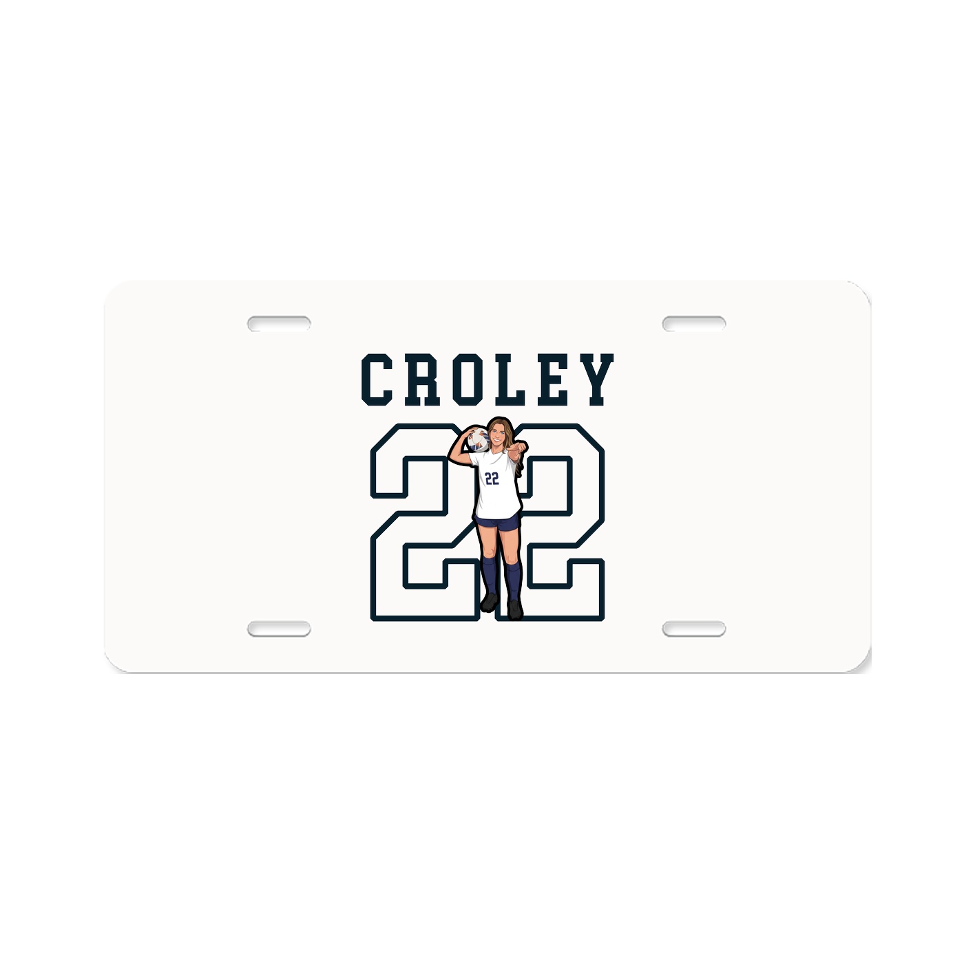 License Plate — Shirsey in Classic