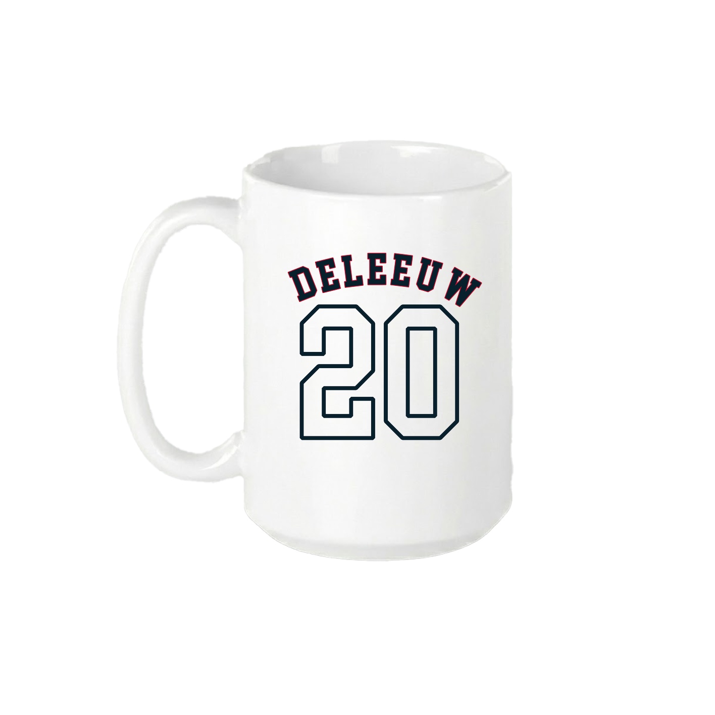 15oz Coffee Mug — Shirsey Arch in White