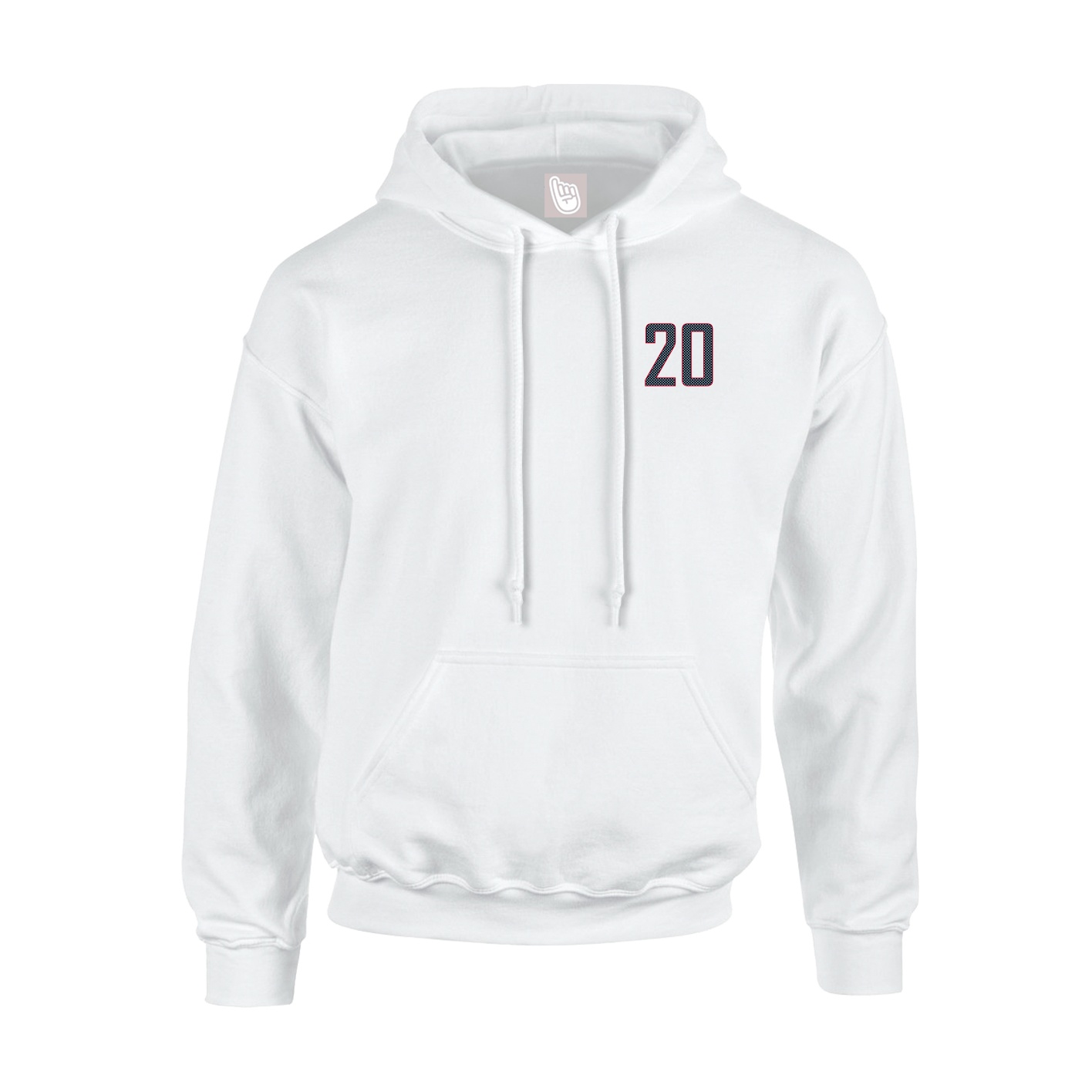 Youth Hoodie — Front Shirsy in White