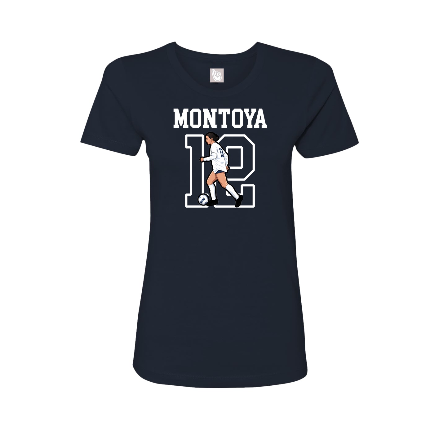 Fitted Women's Tee — Shirsey in Navy