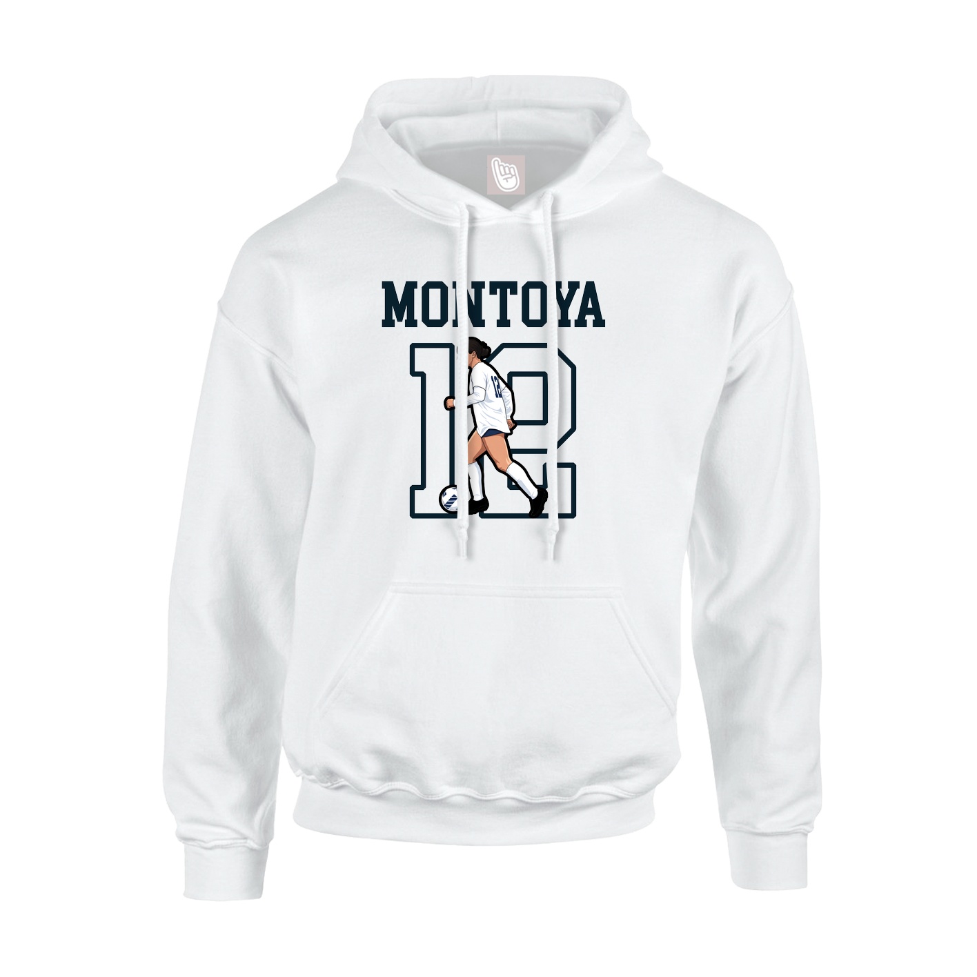 Hoodie — Shirsey in White