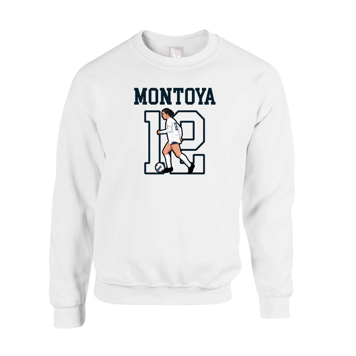 Fleece Crew — Shirsey in White