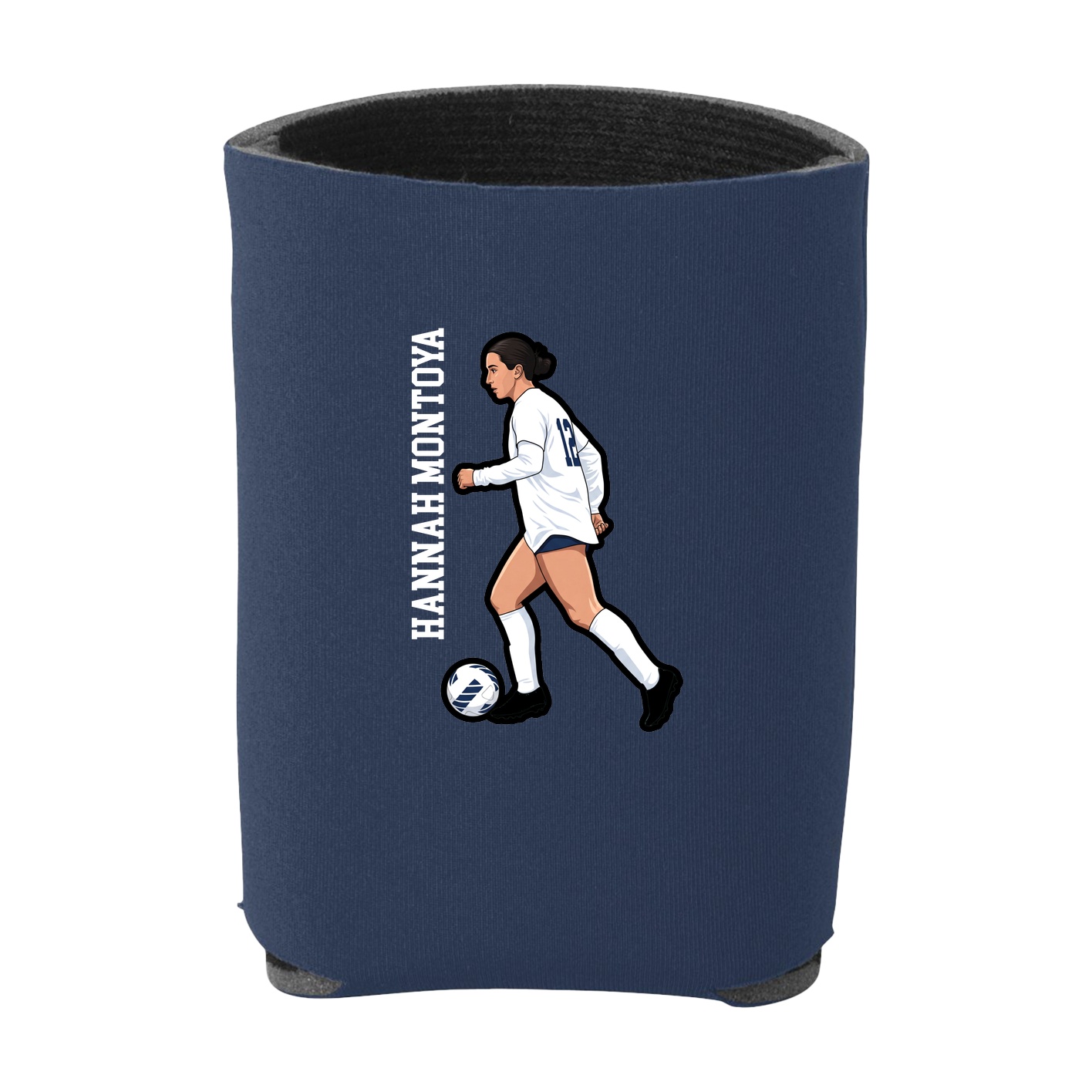 Can Holder — Name Vertical in Navy