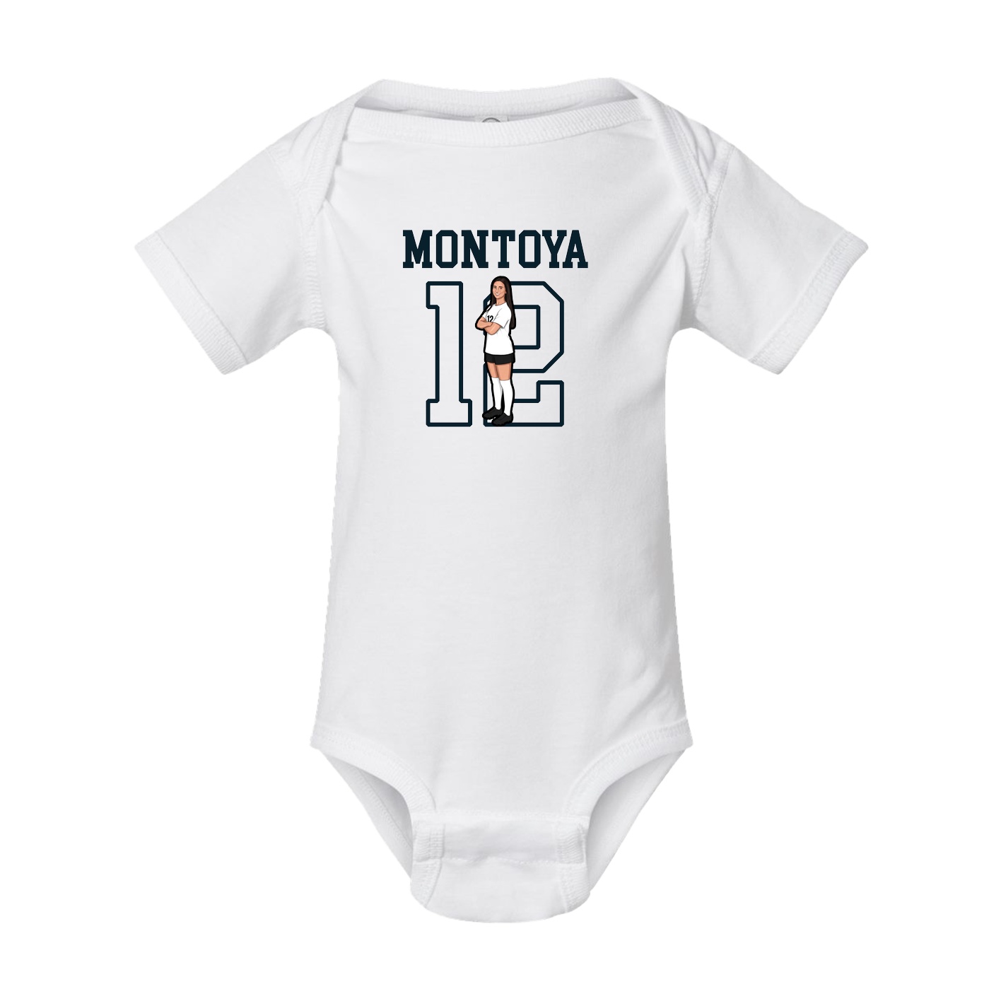 Baby Onesie — Shirsey in White