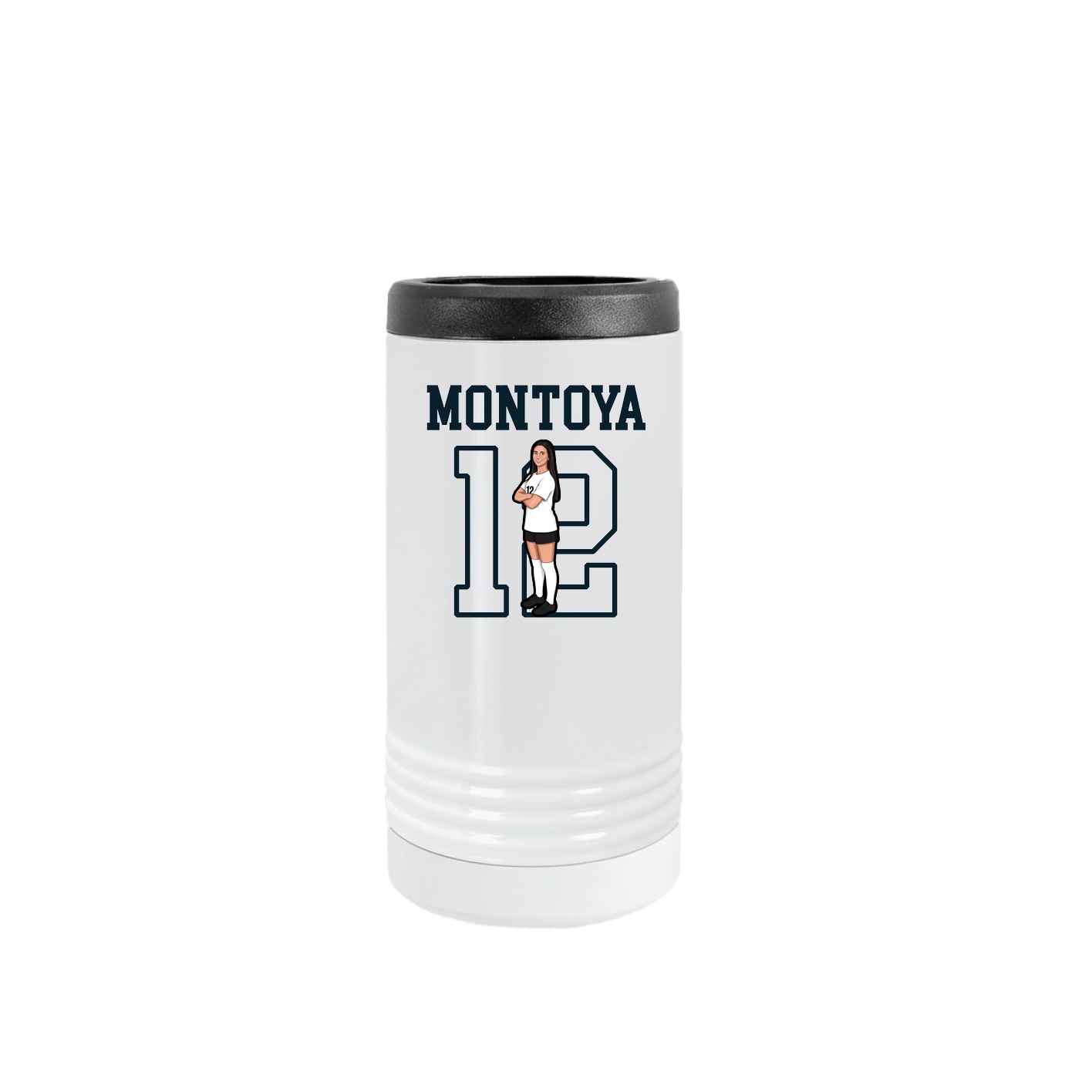 Slim Beverage Holder — Shirsey in White