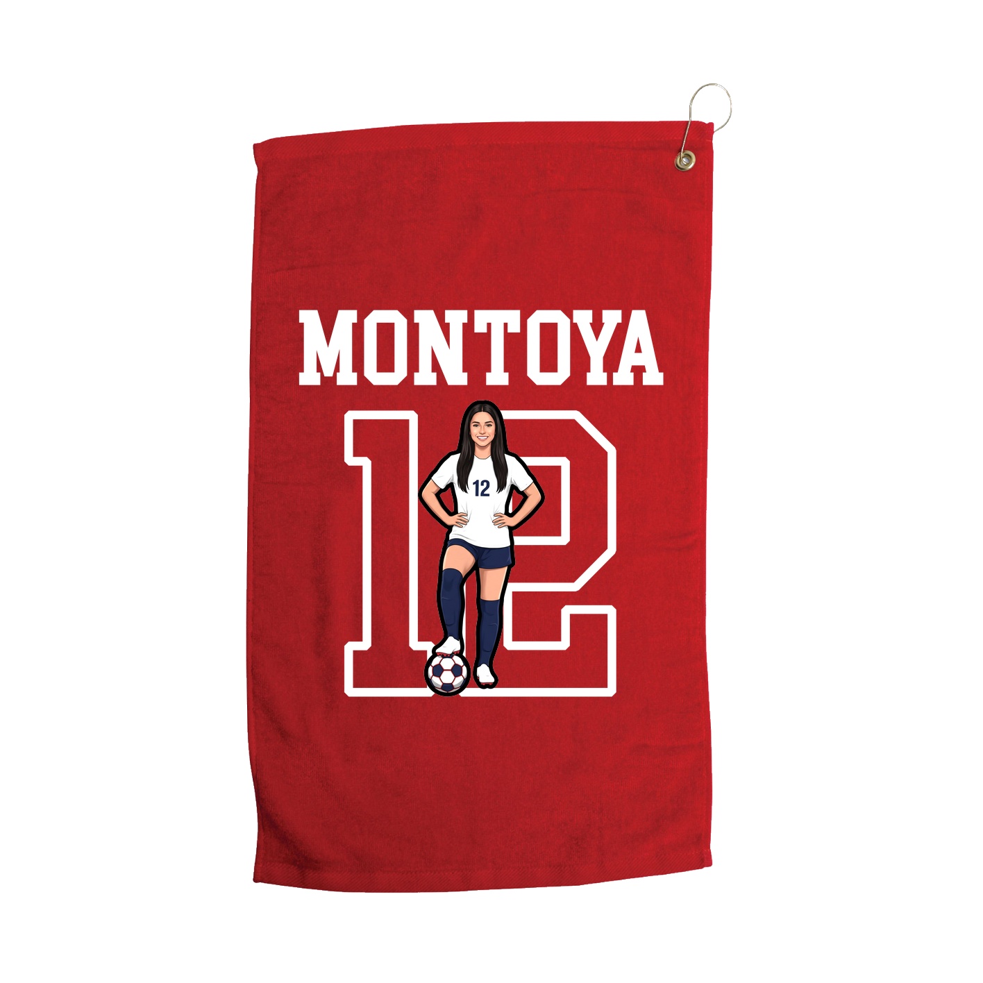 Golf Towel — Shirsey in Red