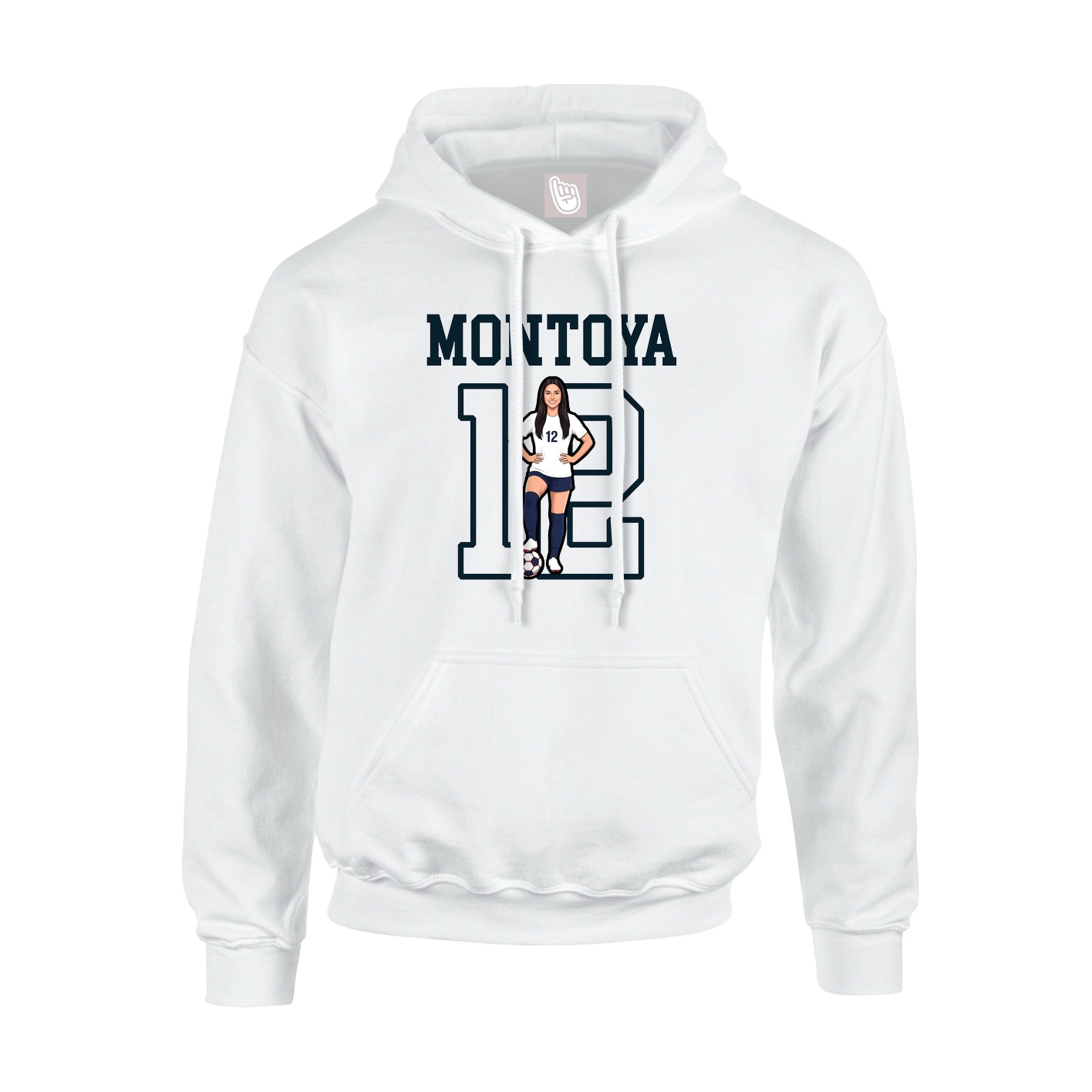 Youth Hoodie — Shirsey in White
