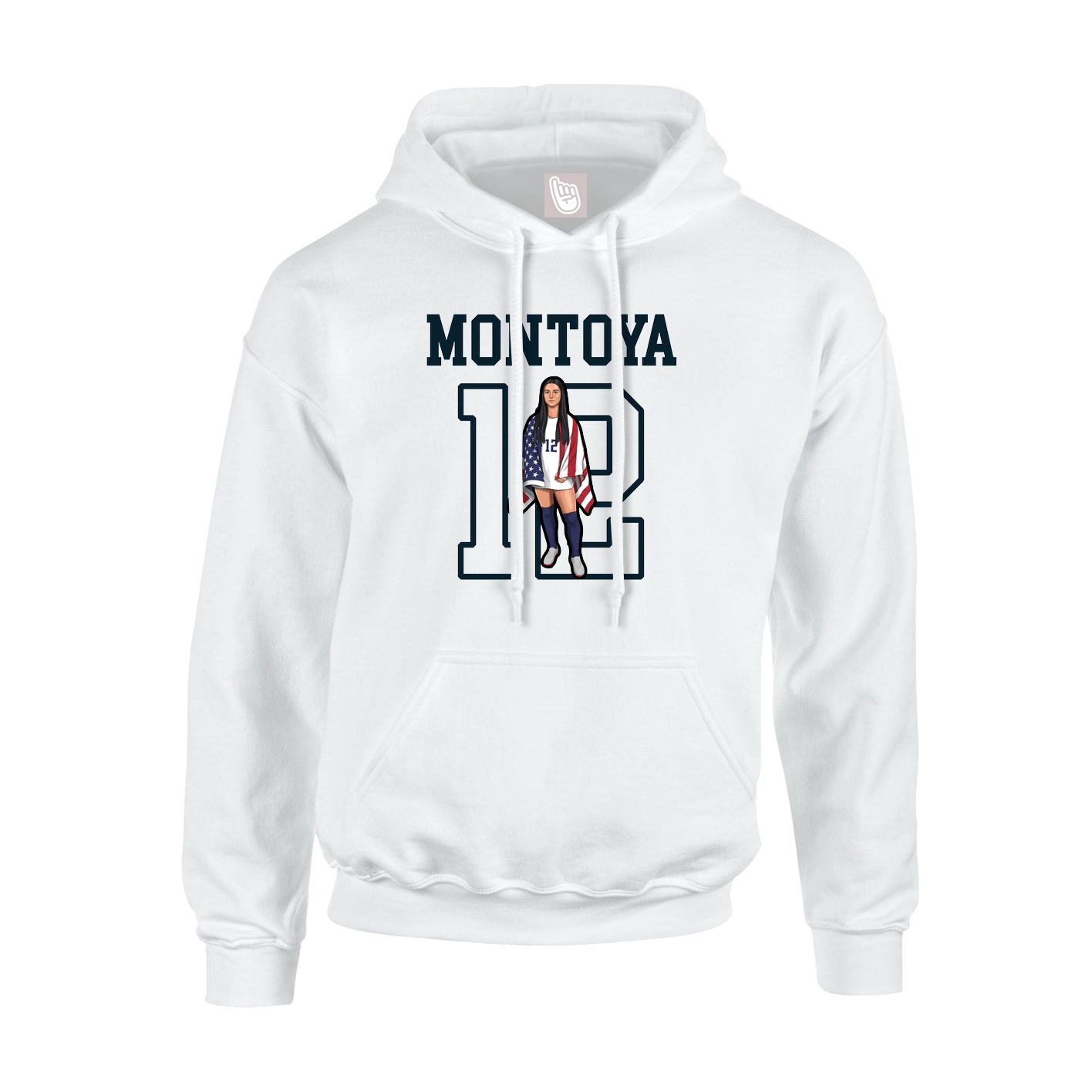 Youth Hoodie — Shirsey in White