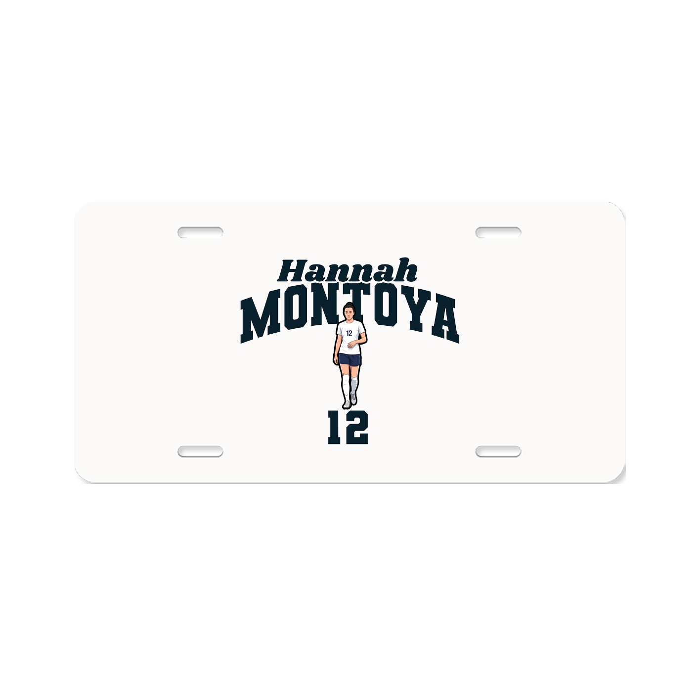 License Plate — Signature Arch in Classic
