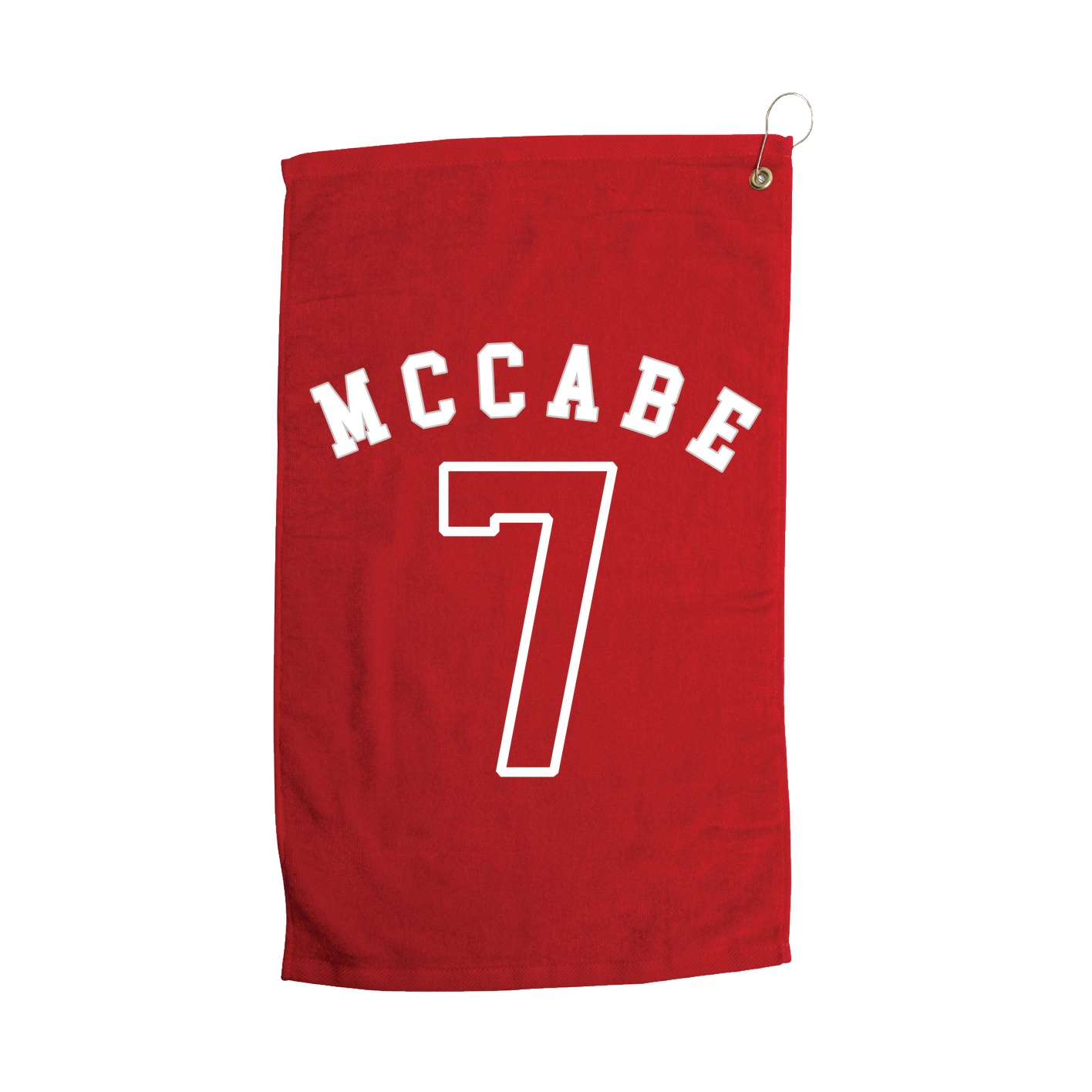 Golf Towel — Shirsey Arch in Red
