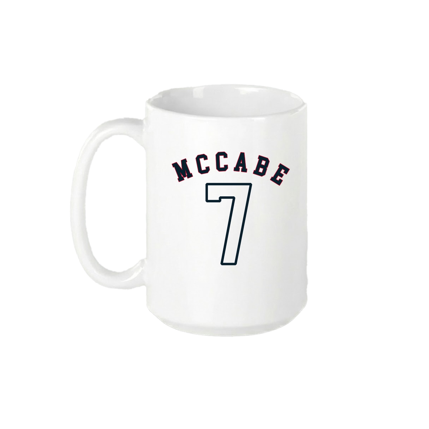15oz Coffee Mug — Shirsey Arch in White