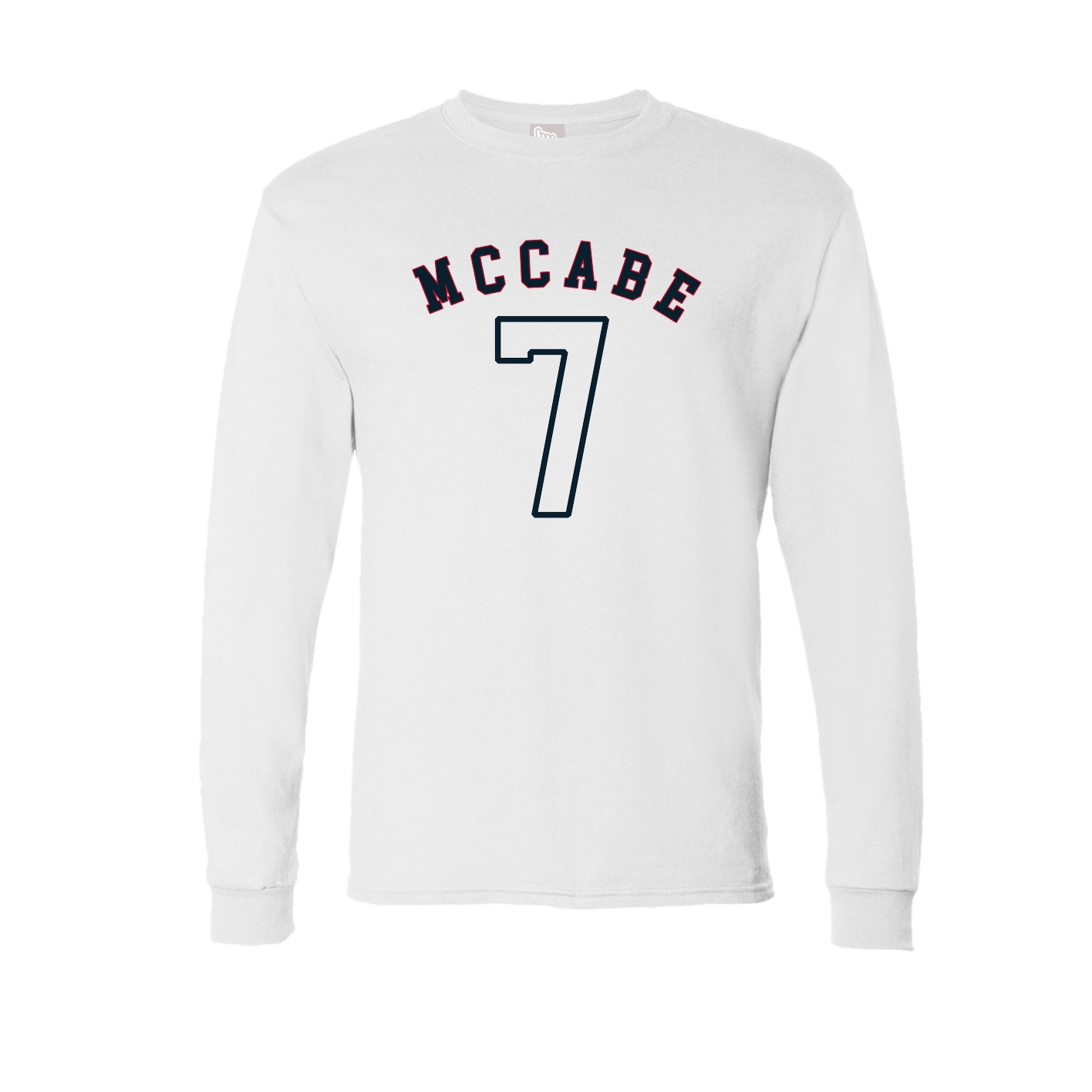 Long Sleeve Tee — Shirsey Arch in White