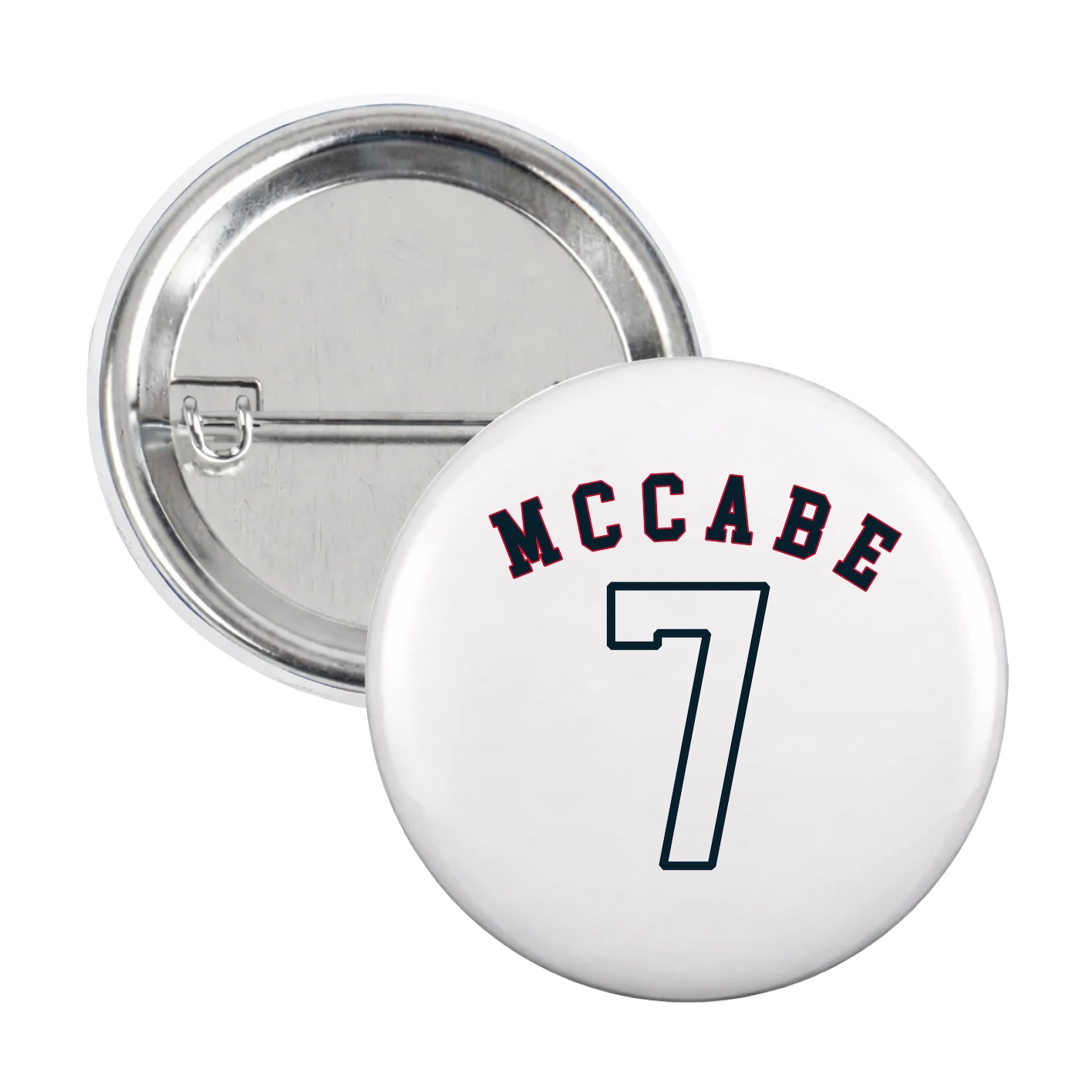 Game Day Button — Shirsey Arch in White