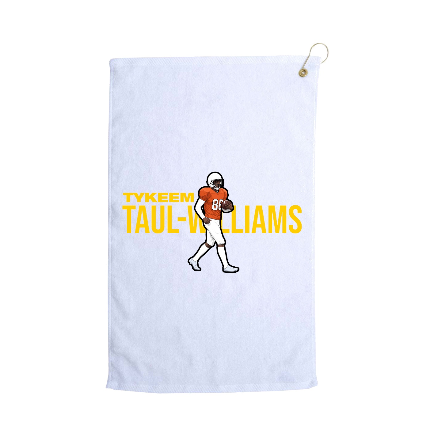 Golf Towel — Player Name in White