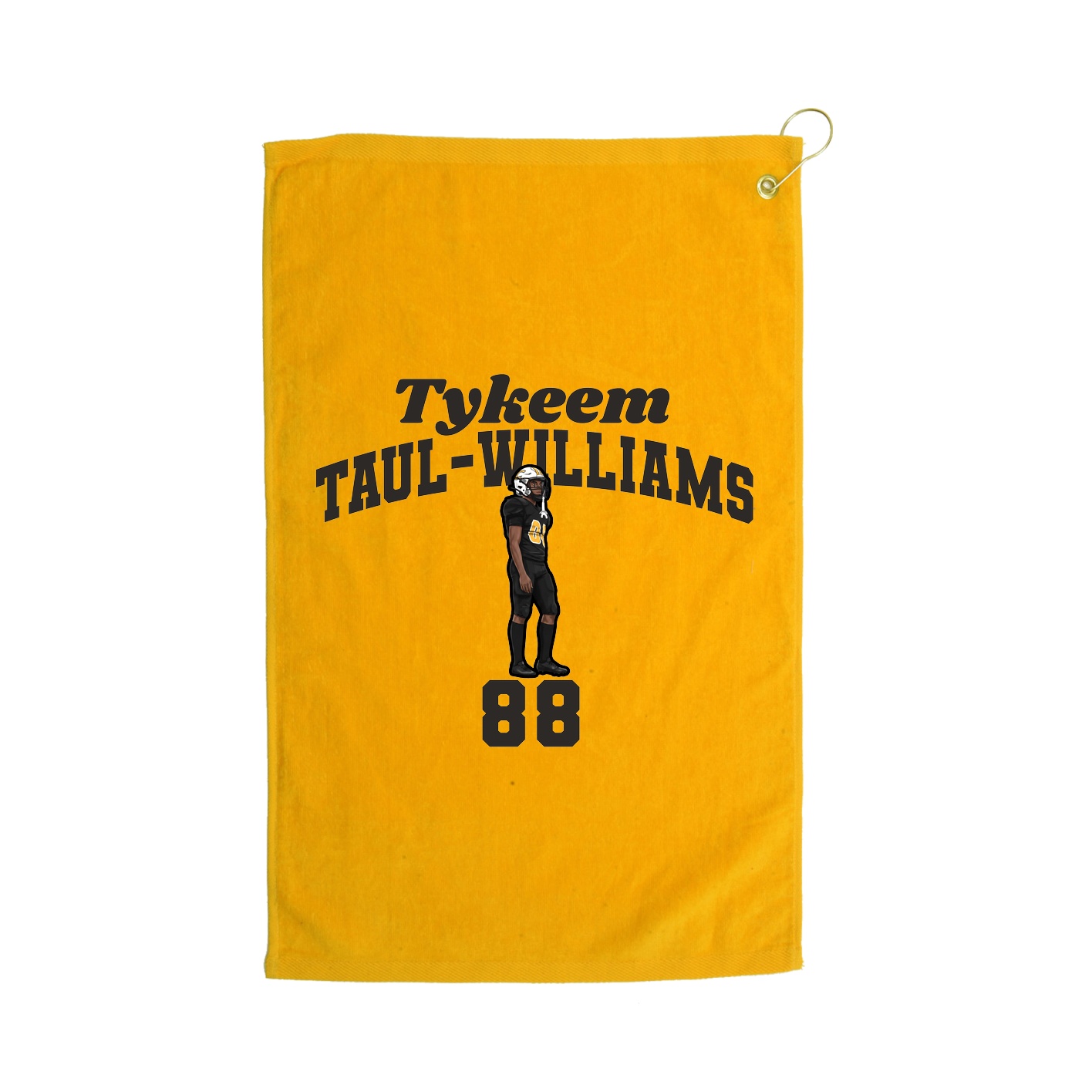 Golf Towel — Signature Arch in Gold