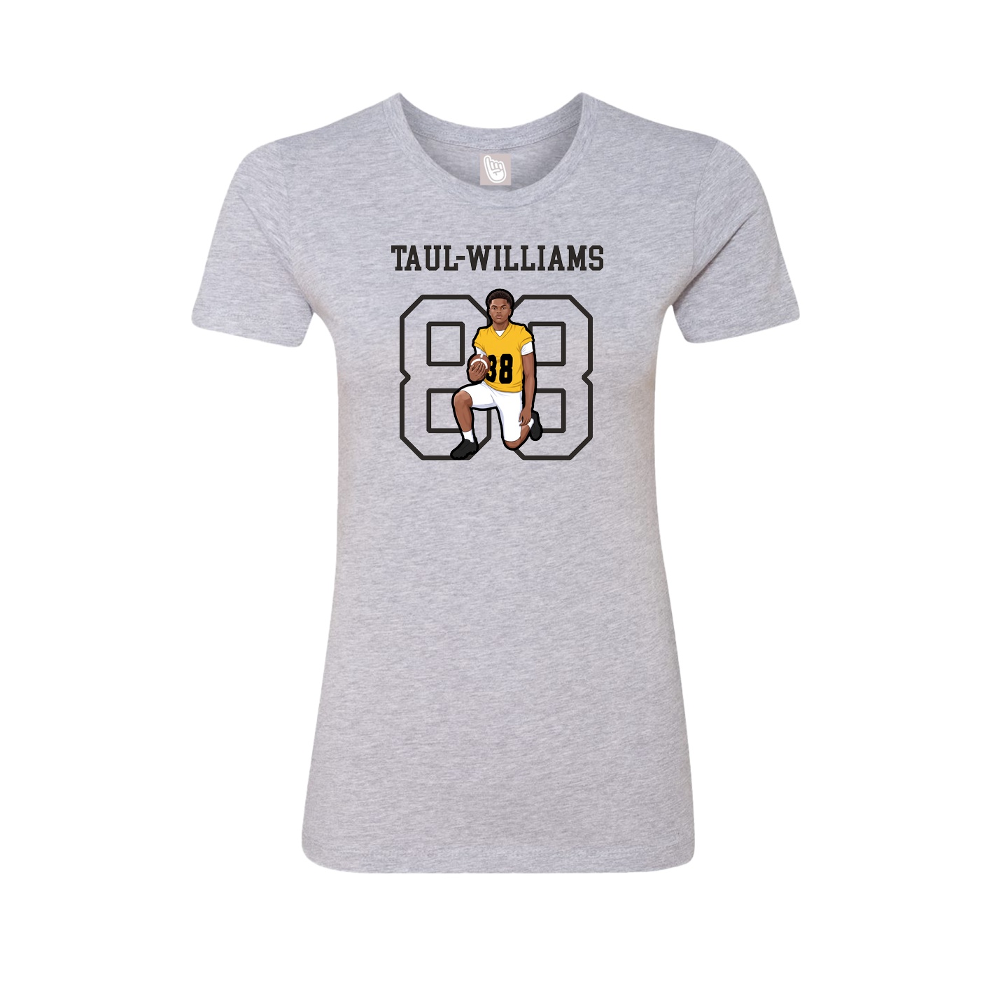 Fitted Women's Tee — Shirsey in Grey