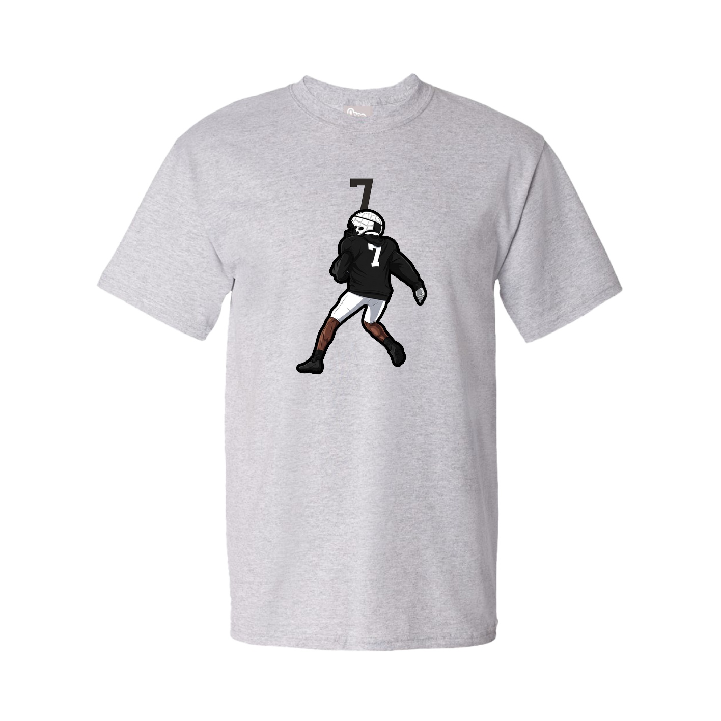 Tee — Number Top in Grey