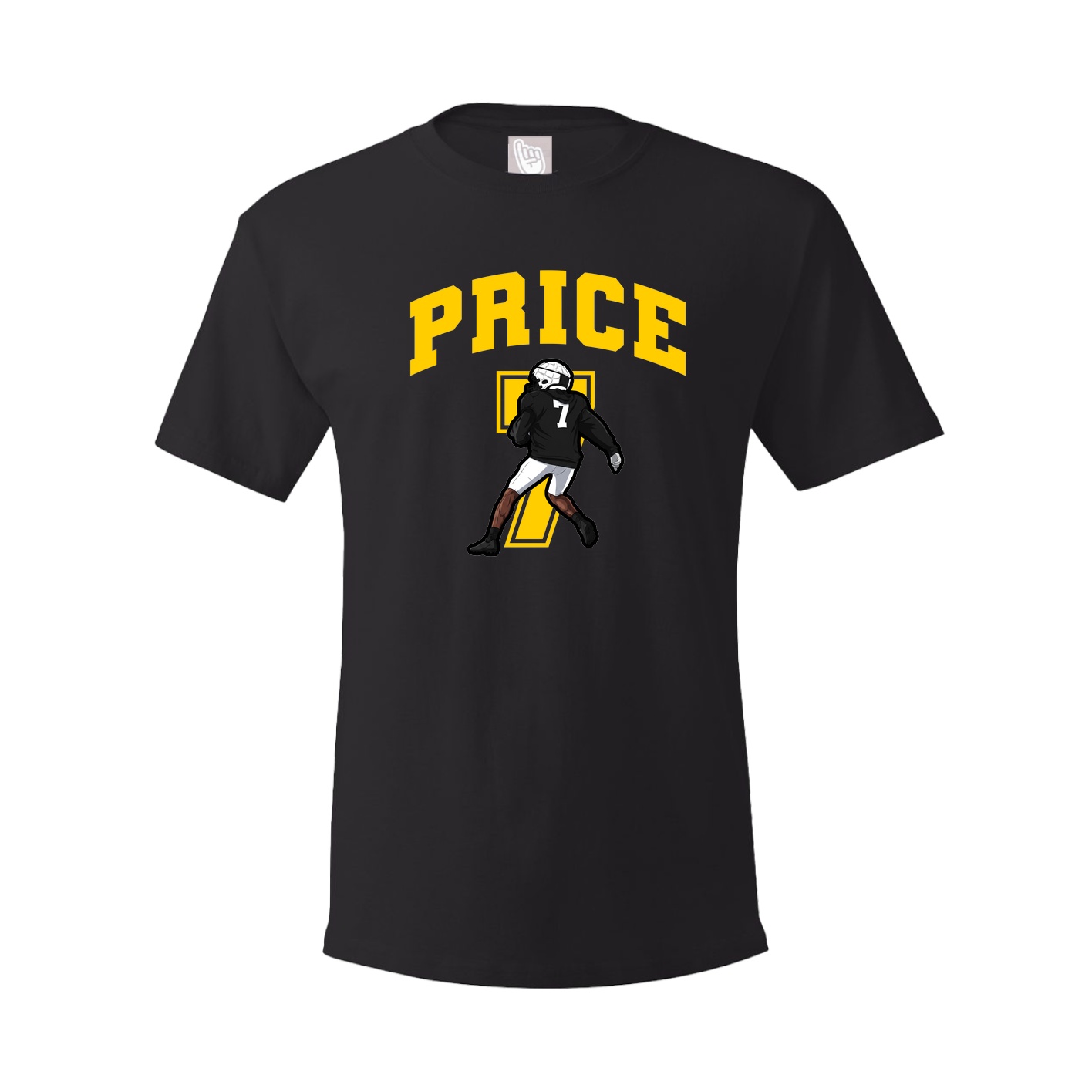 Youth Tee — Number in Black