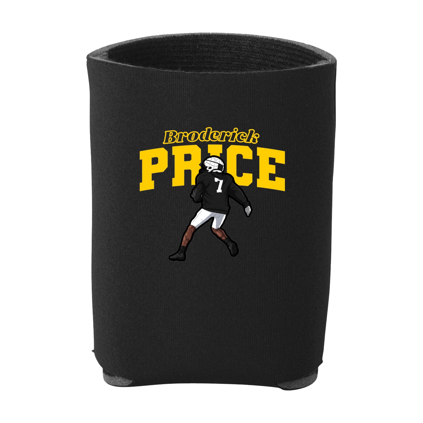Can Holder — Name Arch in Black