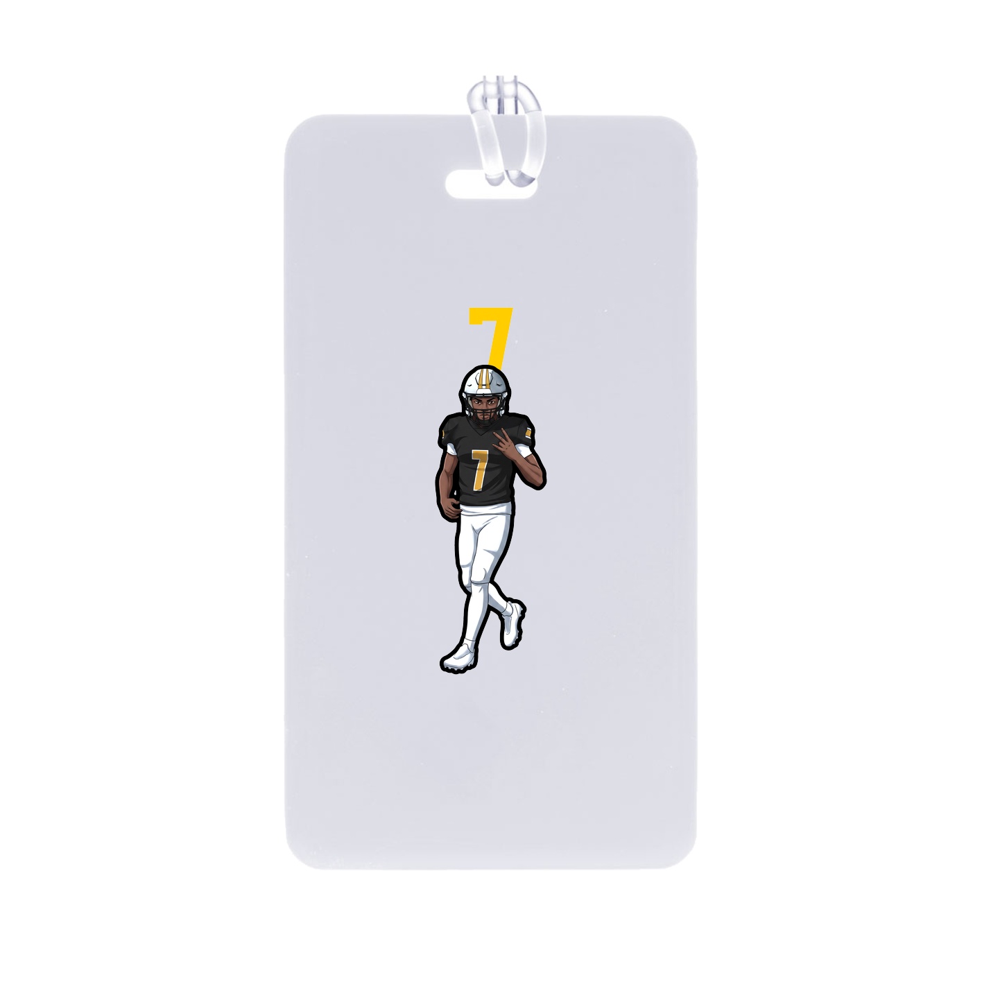 Bag Tag — Number Top in Classic