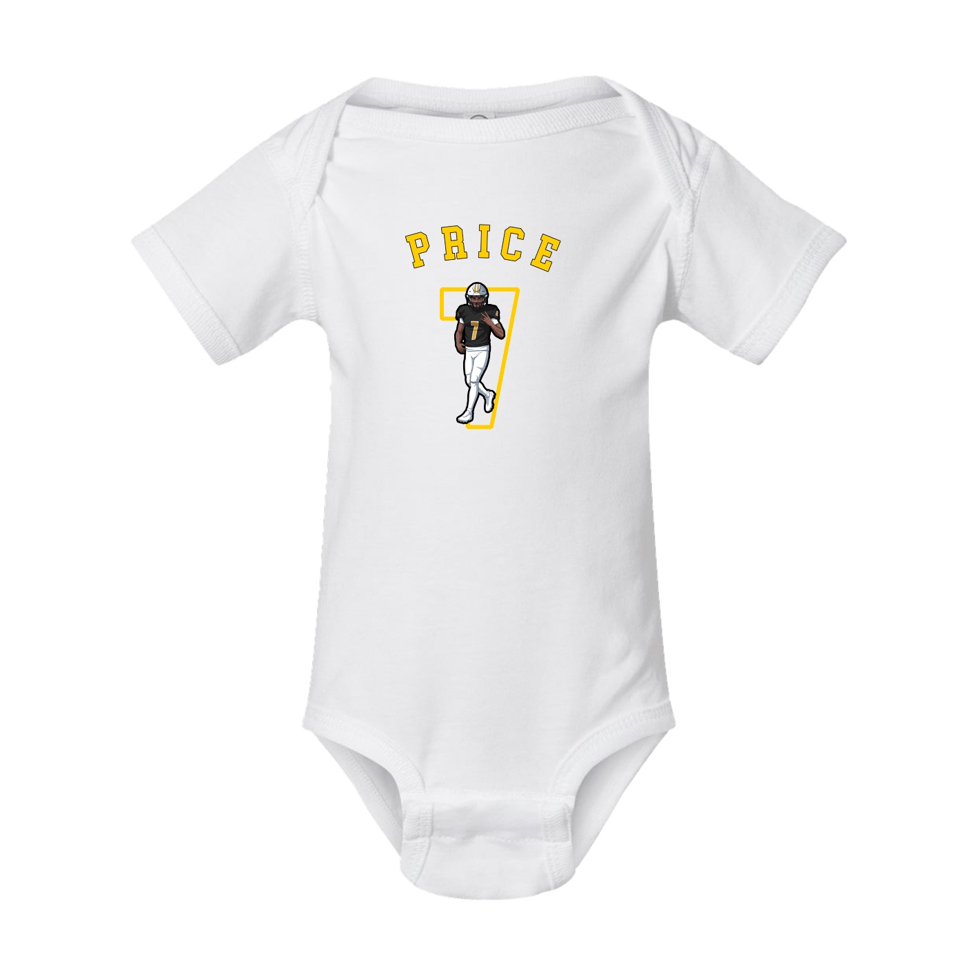 Baby Onesie — Shirsey Arch in White