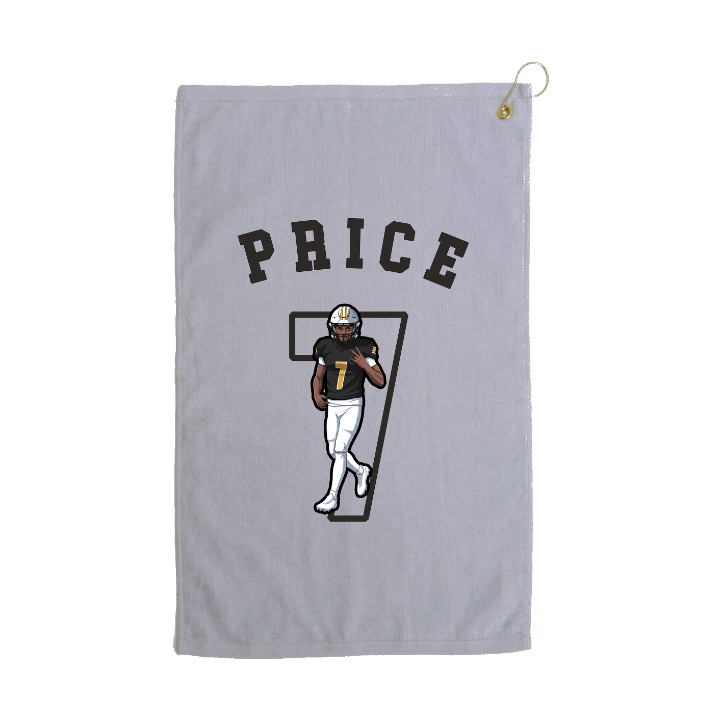 Golf Towel — Shirsey Arch in Grey