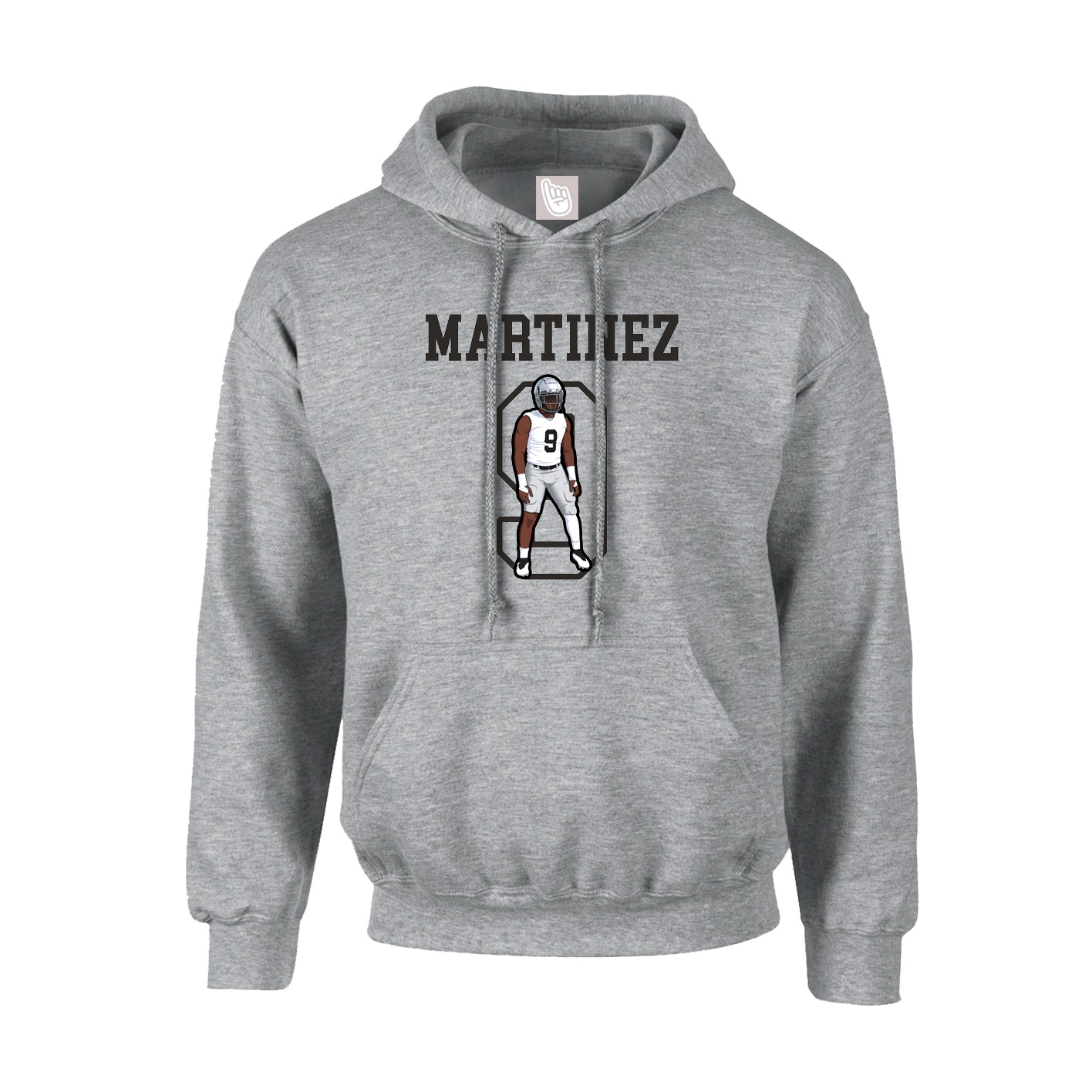 Hoodie — Shirsey in Grey