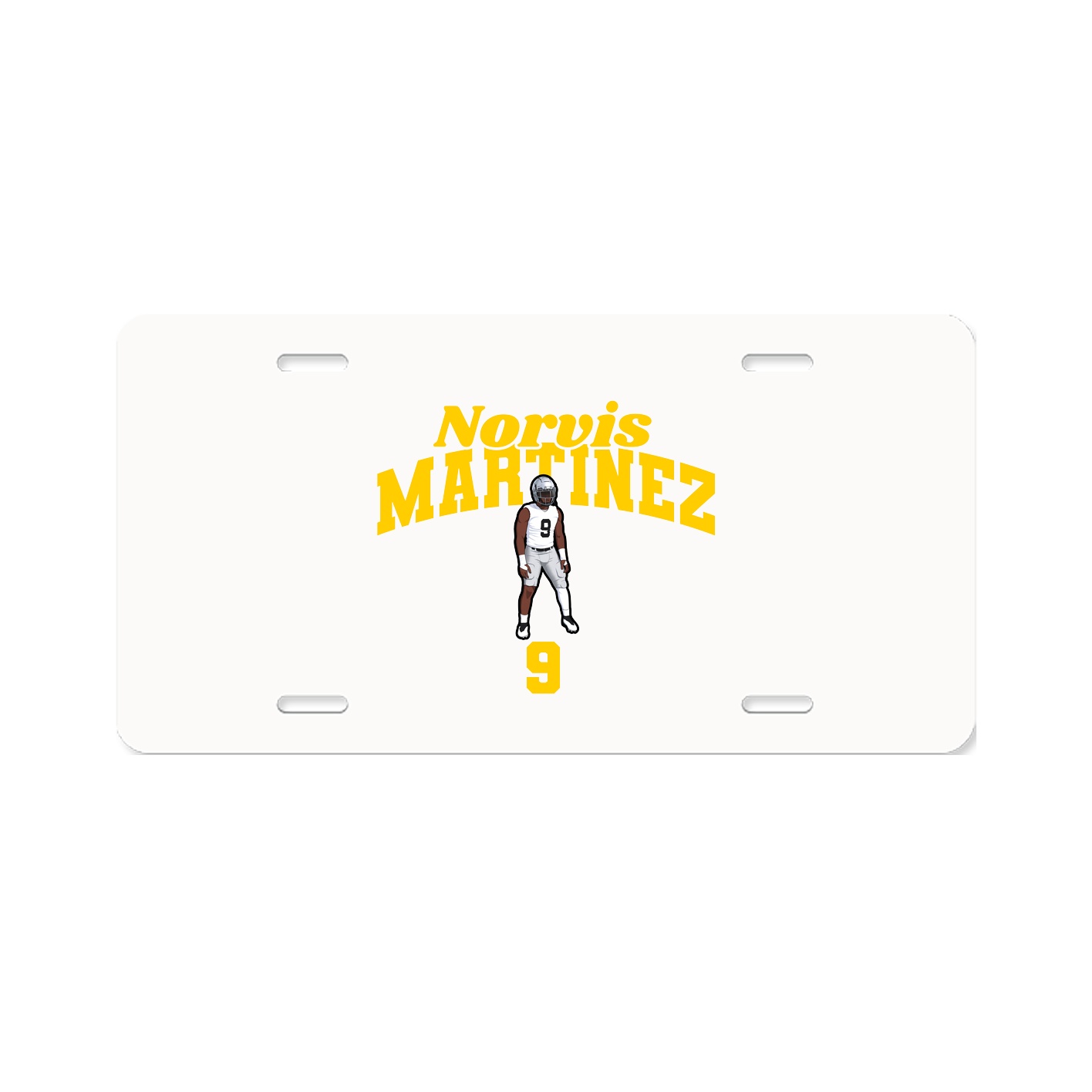 License Plate — Signature Arch in Classic