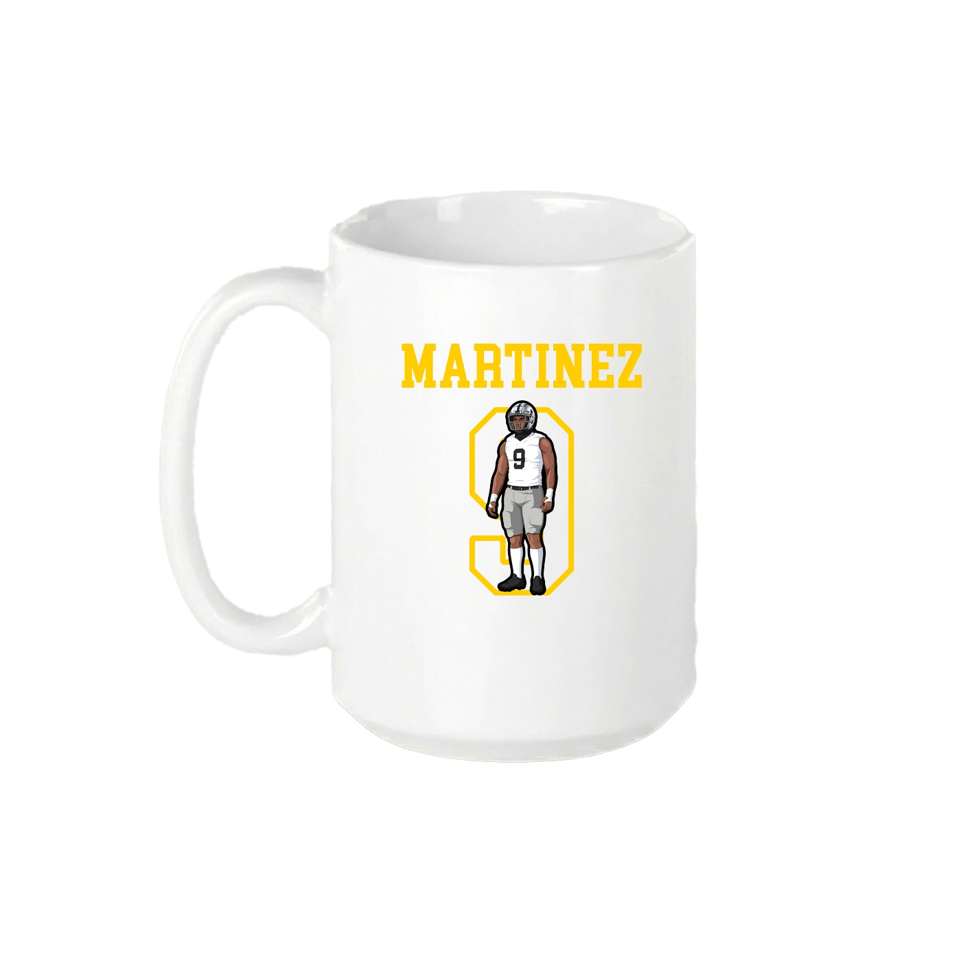 15oz Coffee Mug — Shirsey in White