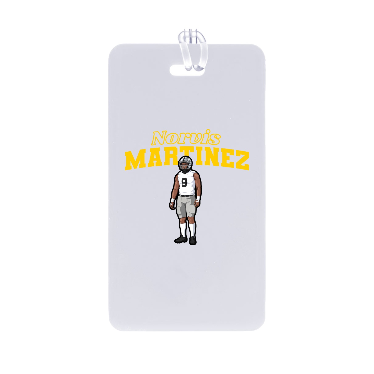 Bag Tag — Name Arch in Classic