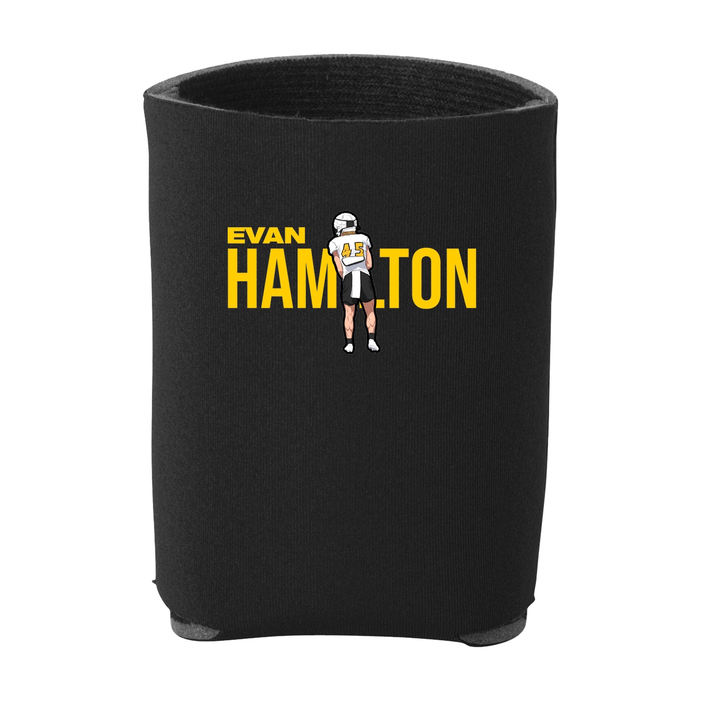 Can Holder — Player Name in Black