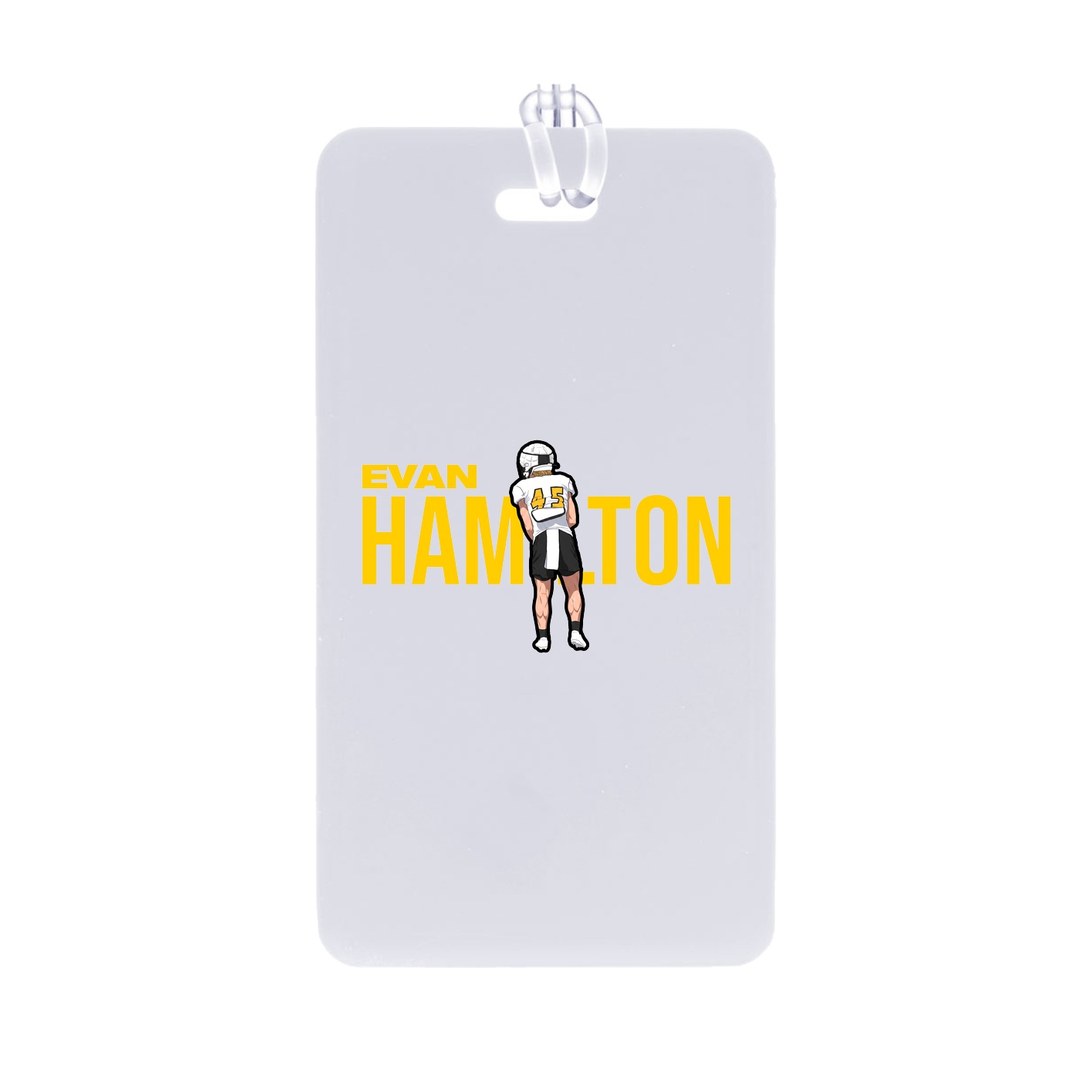 Bag Tag — Player Name in Classic