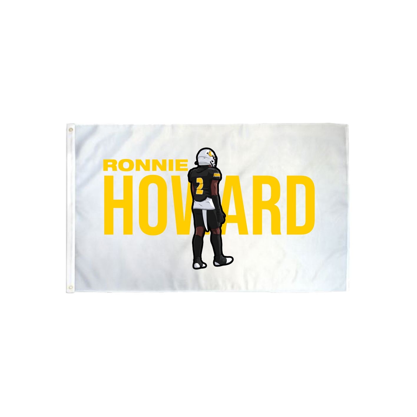 3x5 Flag — Player Name in Classic